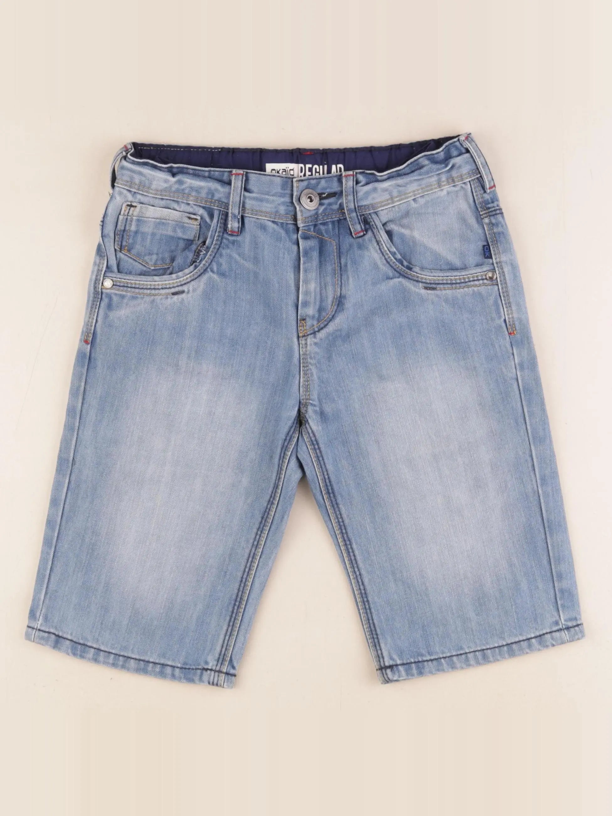 Okaidi - short bleu - 8 ans