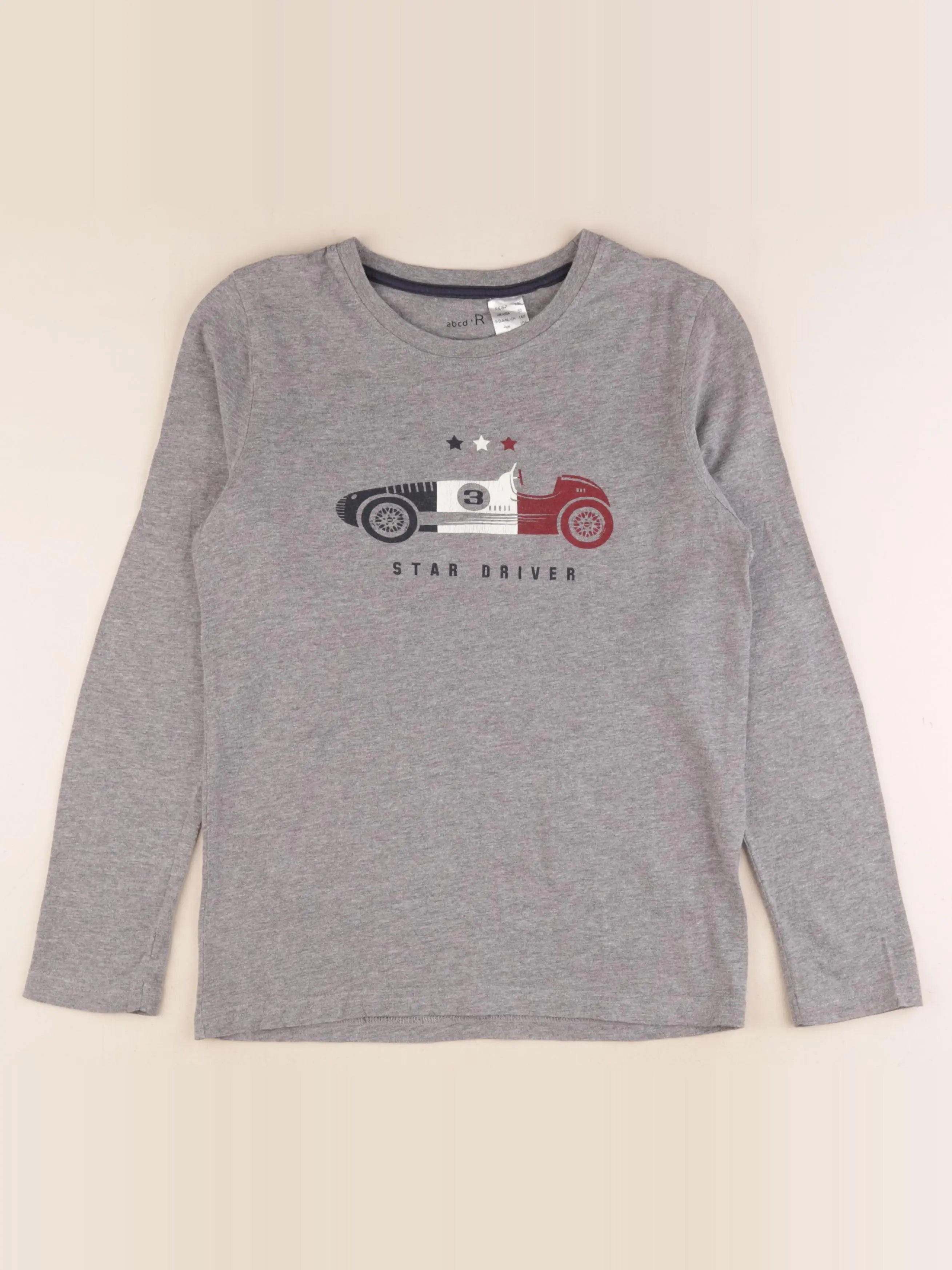 La Redoute - tee-shirt gris - 10 ans