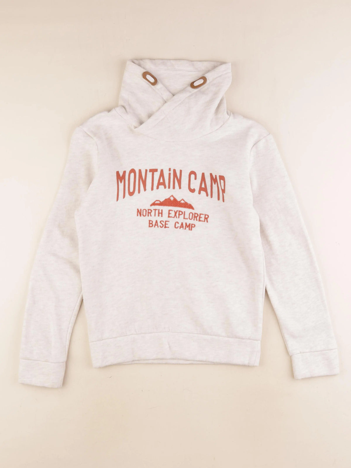 La Redoute - sweat beige - 10 ans