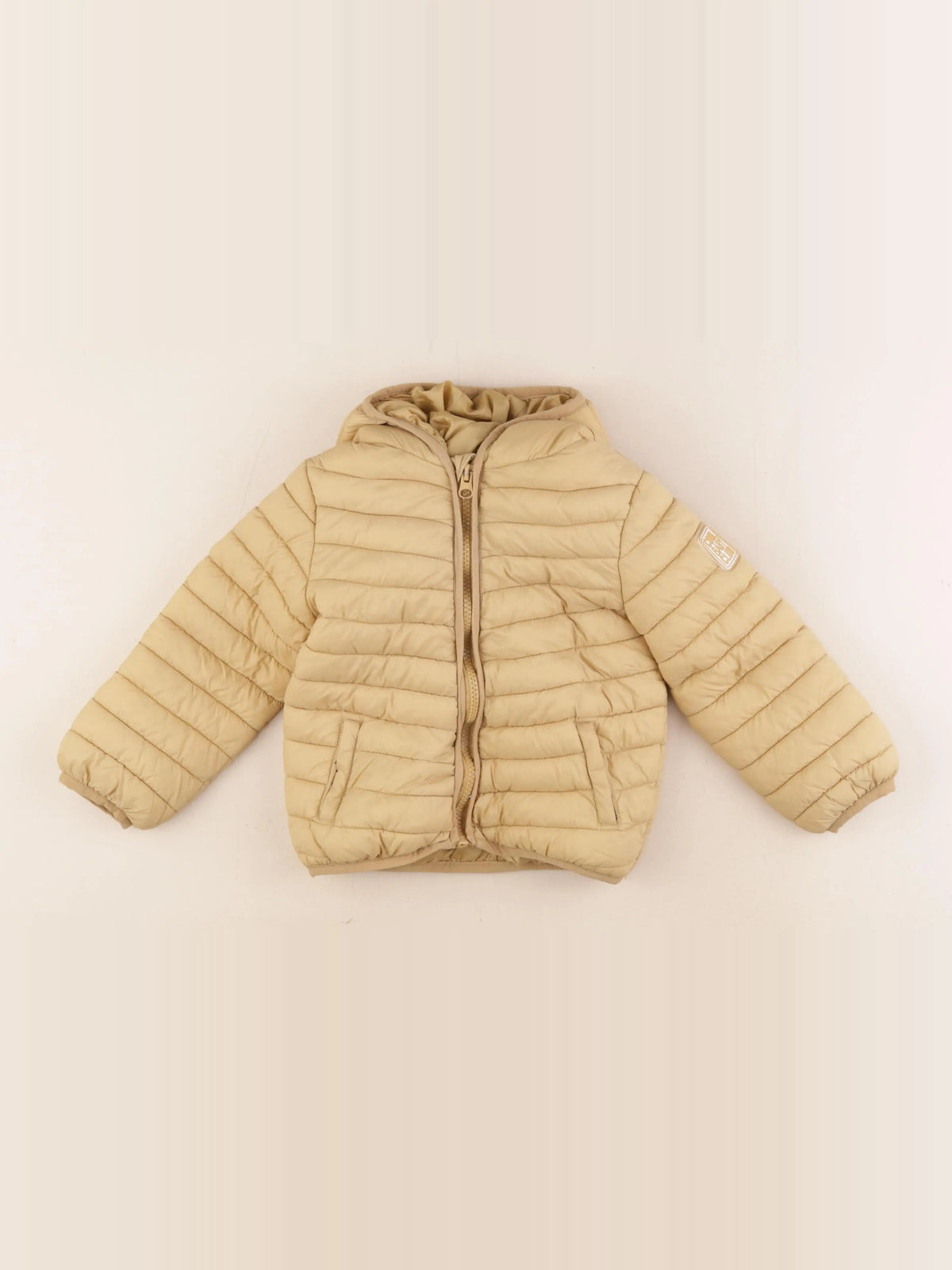 Vertbaudet - doudoune jaune - 3 ans