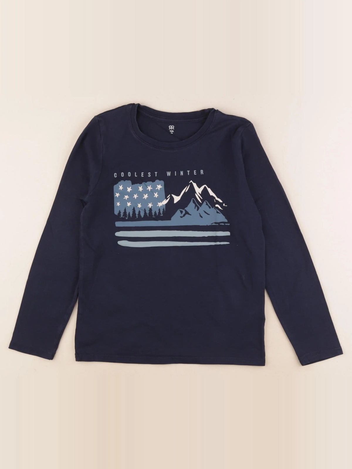 La Redoute - tee-shirt bleu - 10 ans
