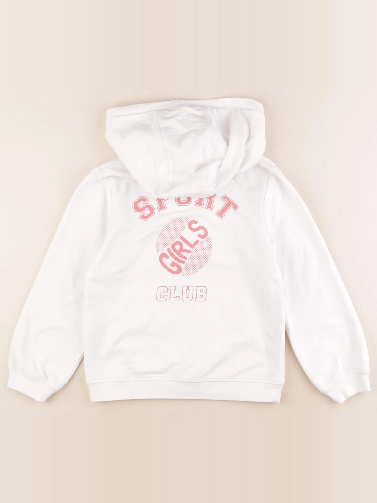 La Redoute - sweat imprimé au dos blanc - 8 ans
