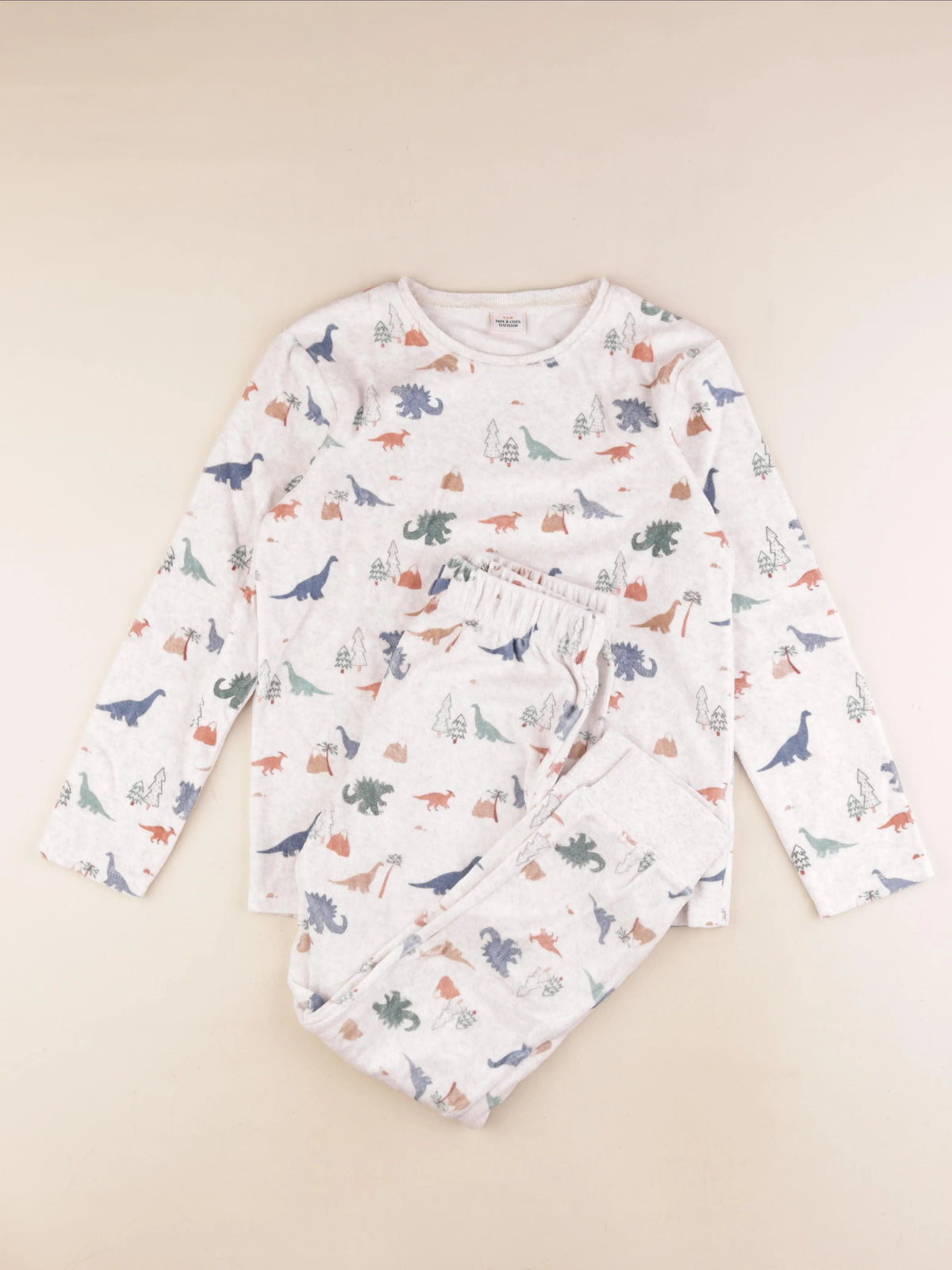 Tape à l'oeil - pyjama velours beige - 12 ans