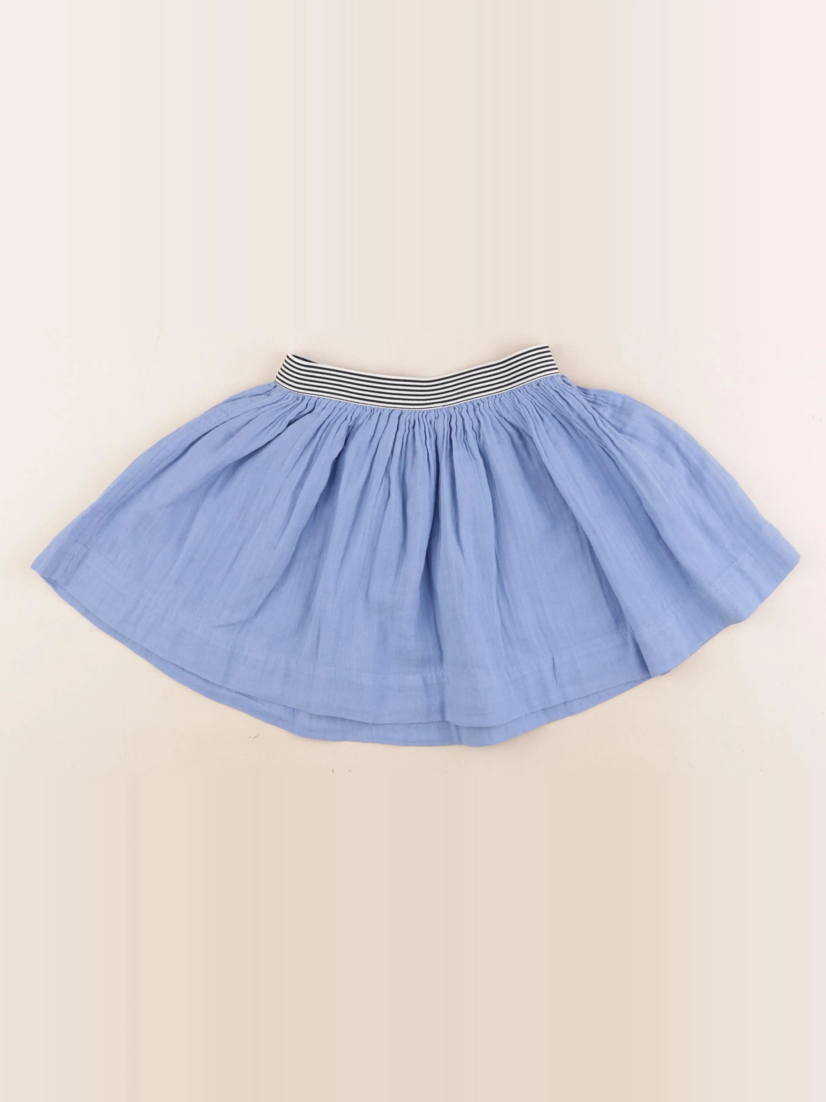 Petit Bateau - jupe bleu - 5 ans