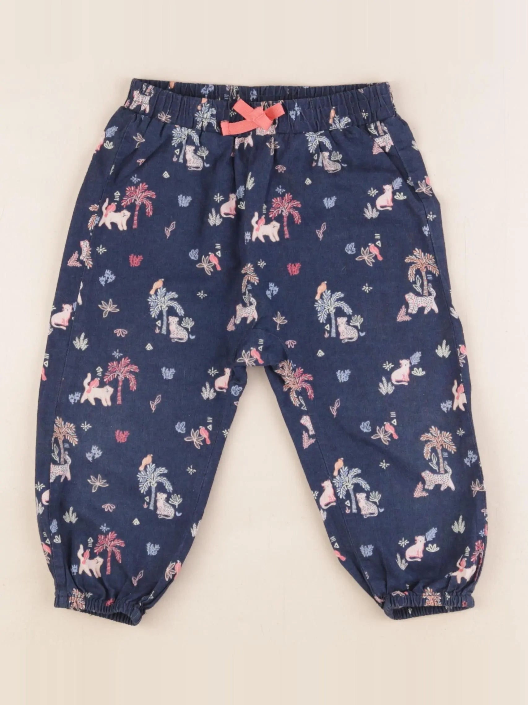 Tape à l'oeil - pantalon bleu - 24 mois