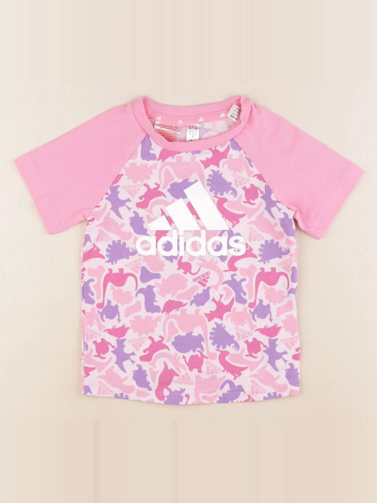 Adidas - tee-shirt rose - 18/24 mois