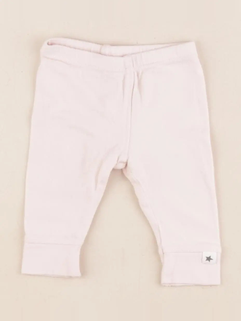 Tape à l'oeil - legging rose - 3 mois