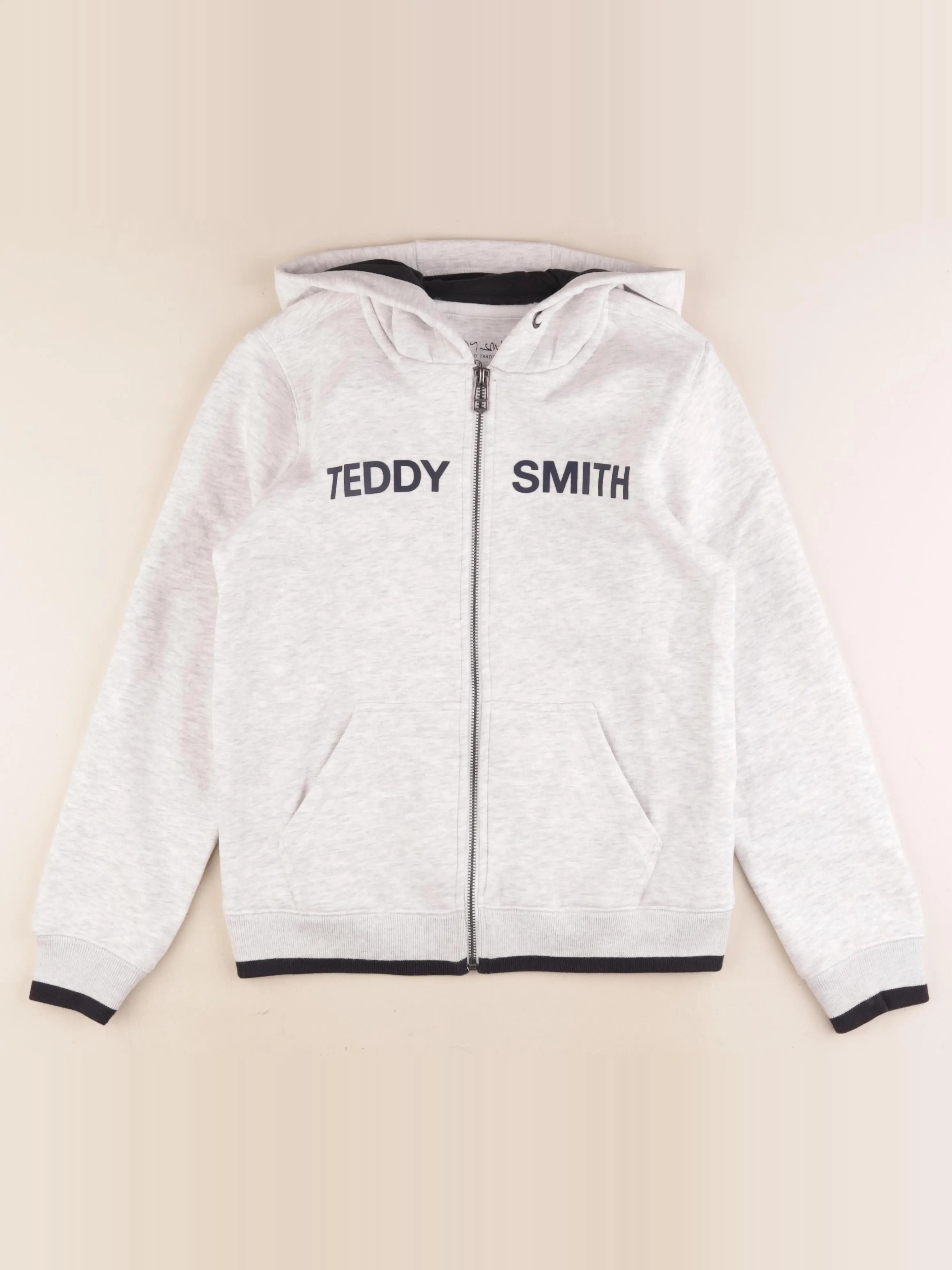 Teddy Smith - sweat gris - 12 ans