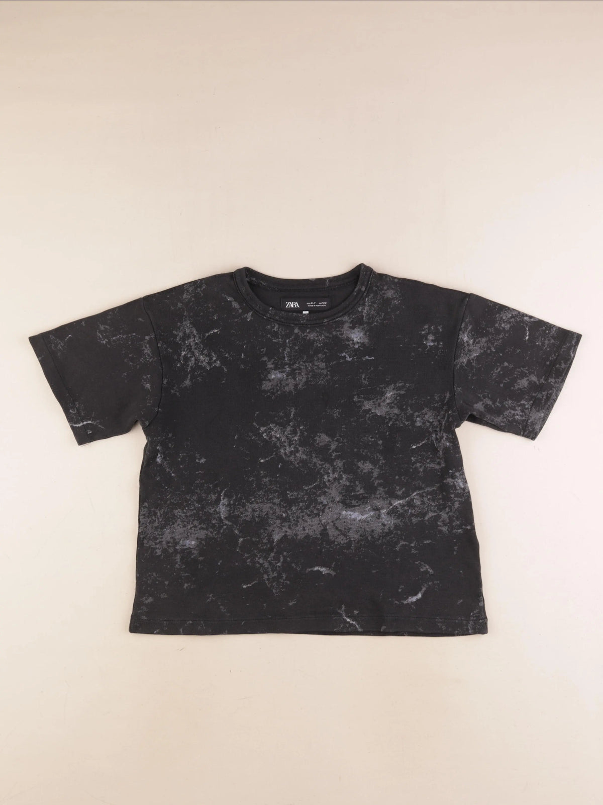 Zara - tee-shirt noir - 6/7 ans