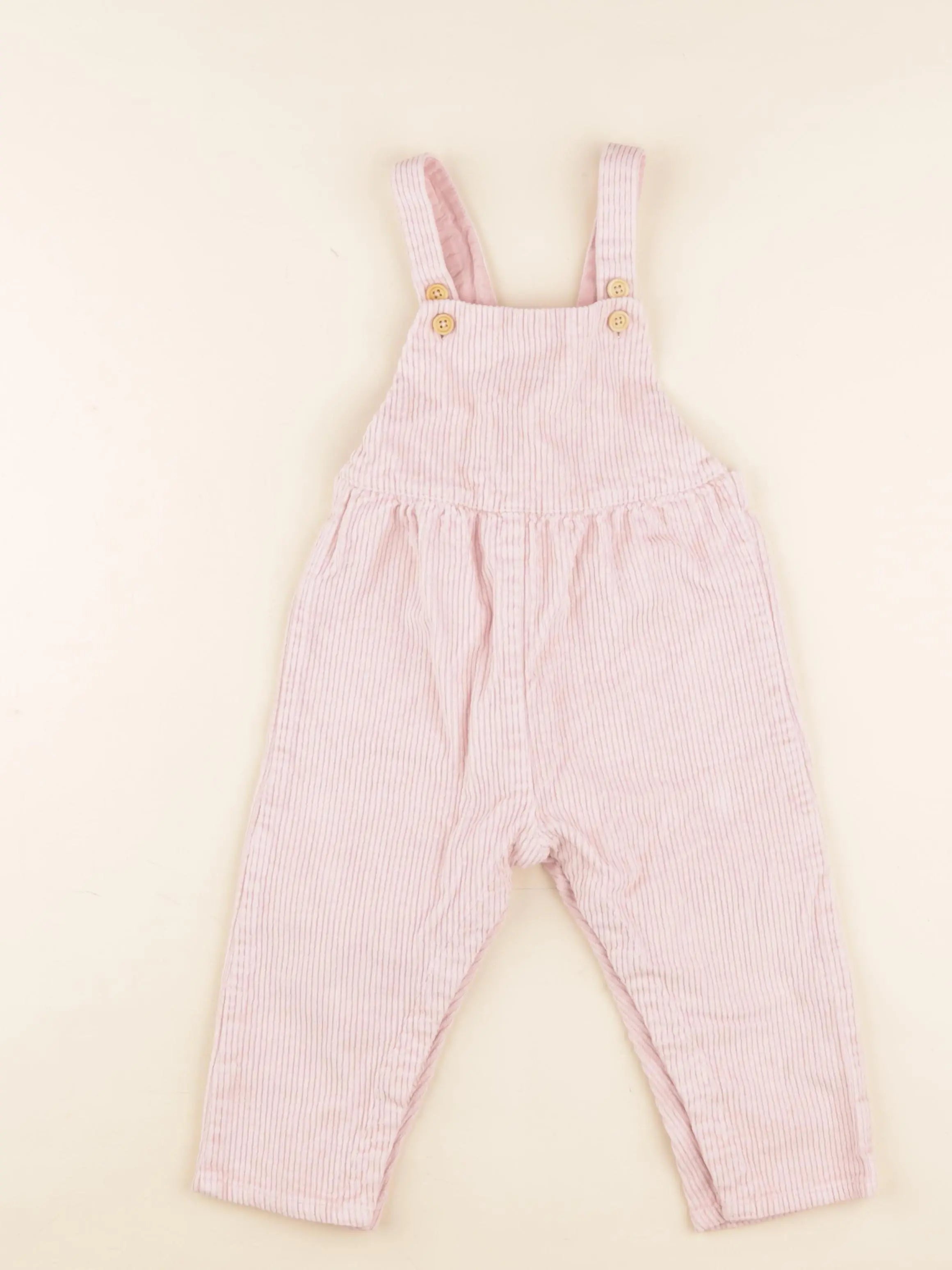 Cyrillus - salopette rose - 24 mois