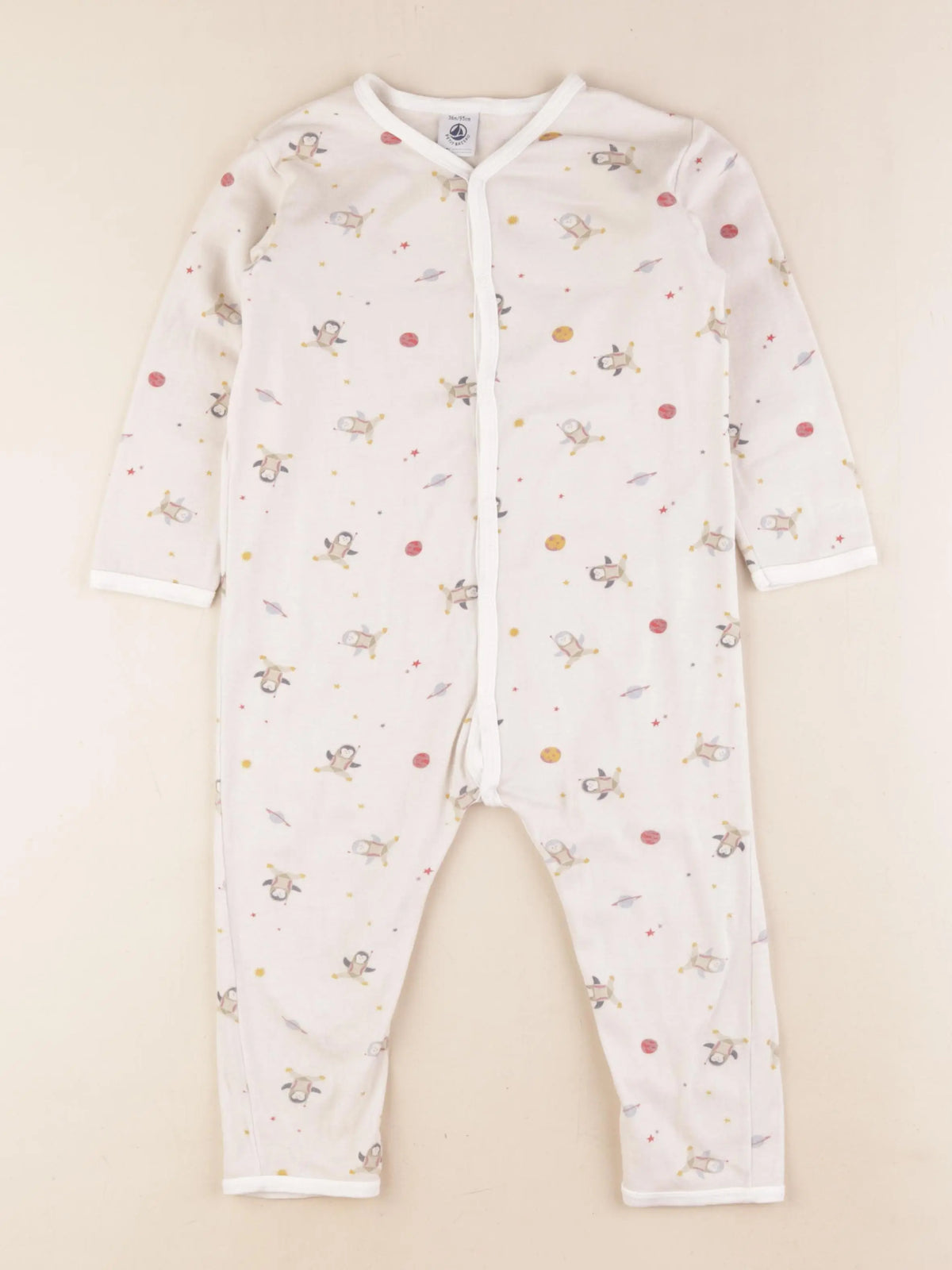 Petit Bateau - pyjama coton multicolore - 36 mois