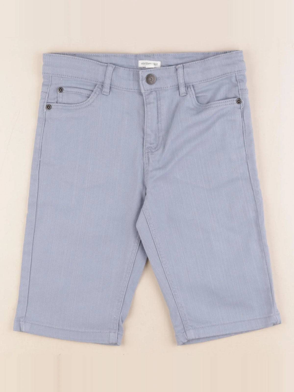 Vertbaudet - short bleu - 9 ans