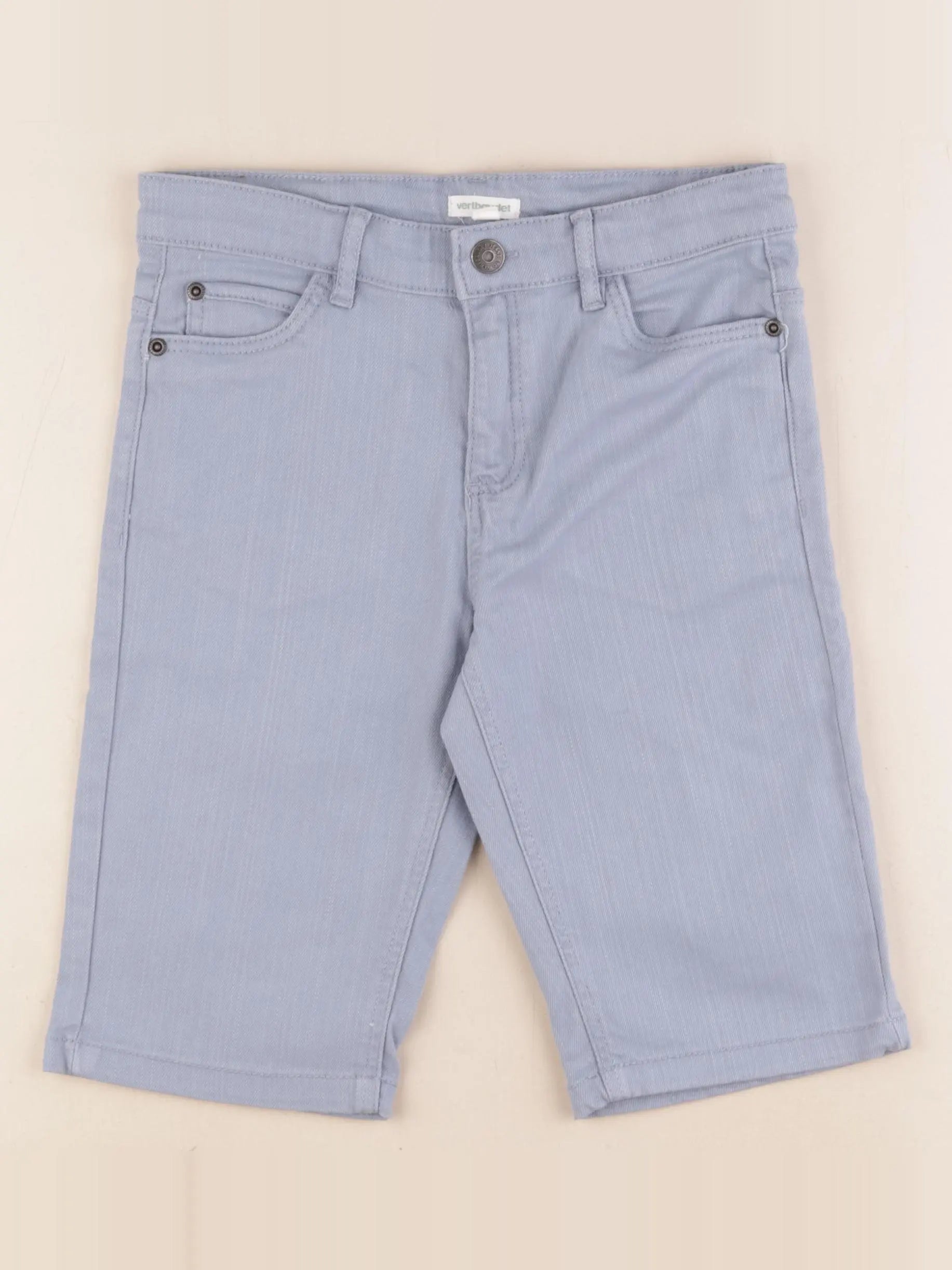 Vertbaudet - short bleu - 9 ans