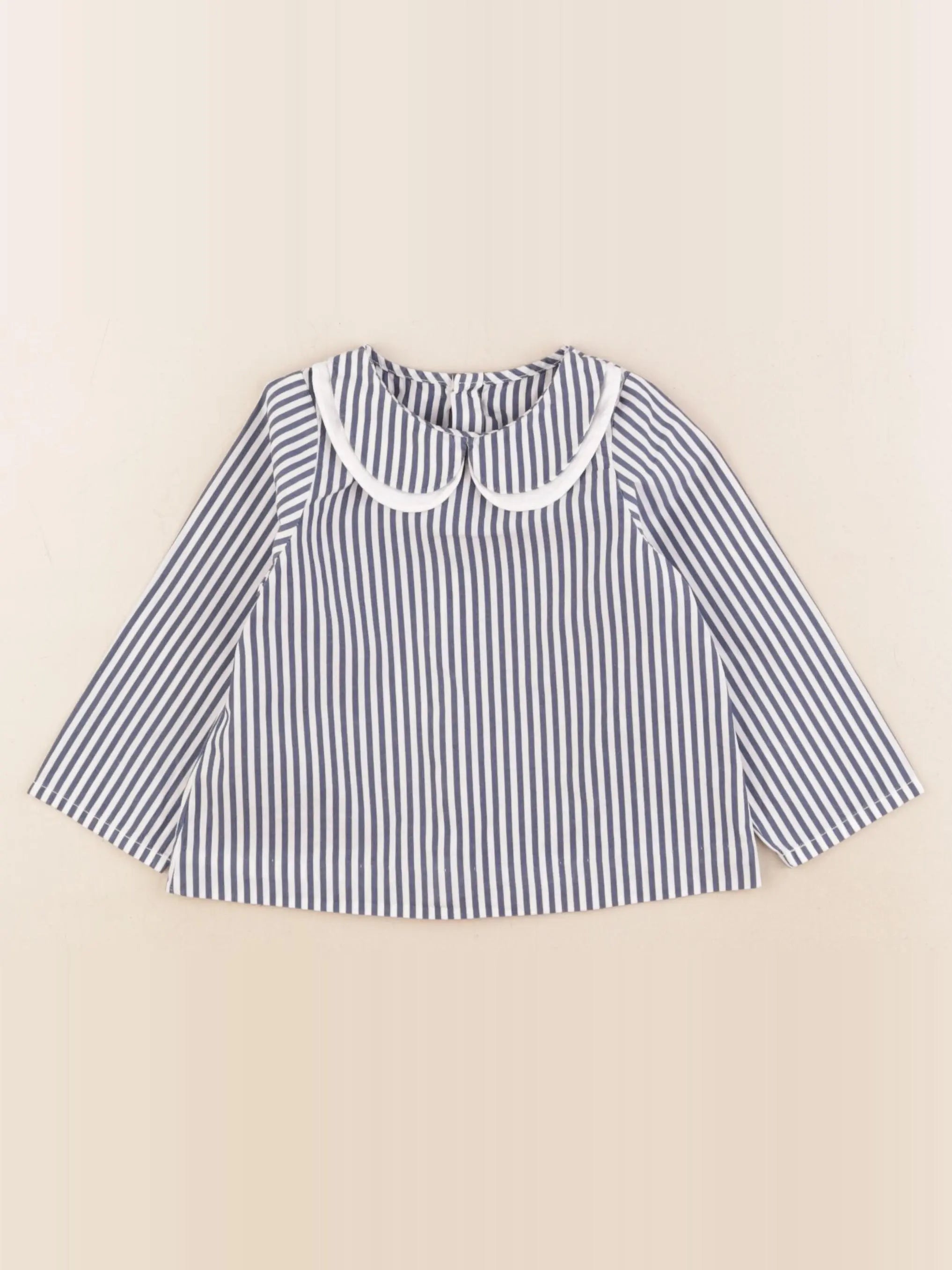 Jacadi - blouse bleu - 18 mois