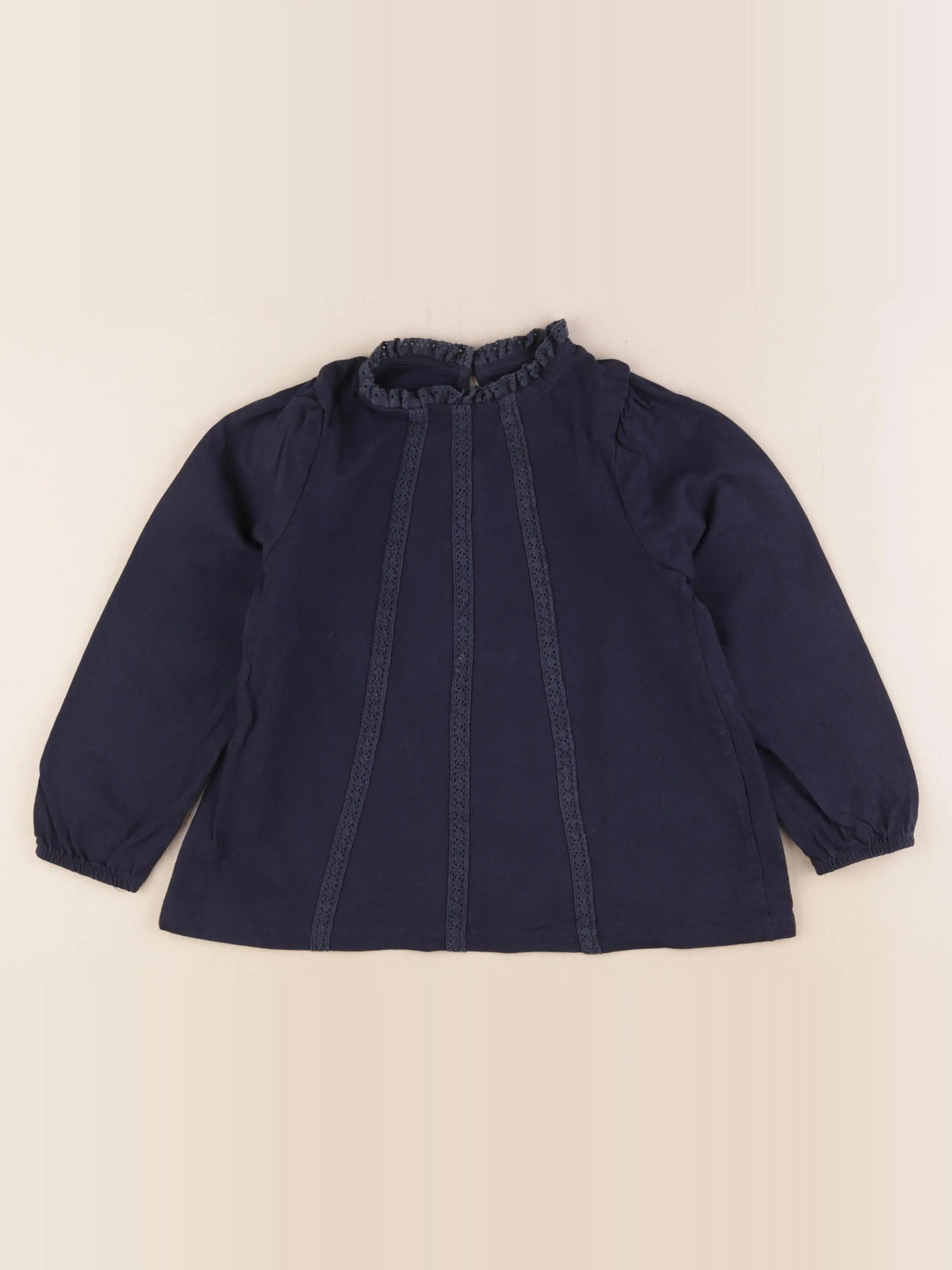 Vertbaudet - tee-shirt bleu - 6 ans