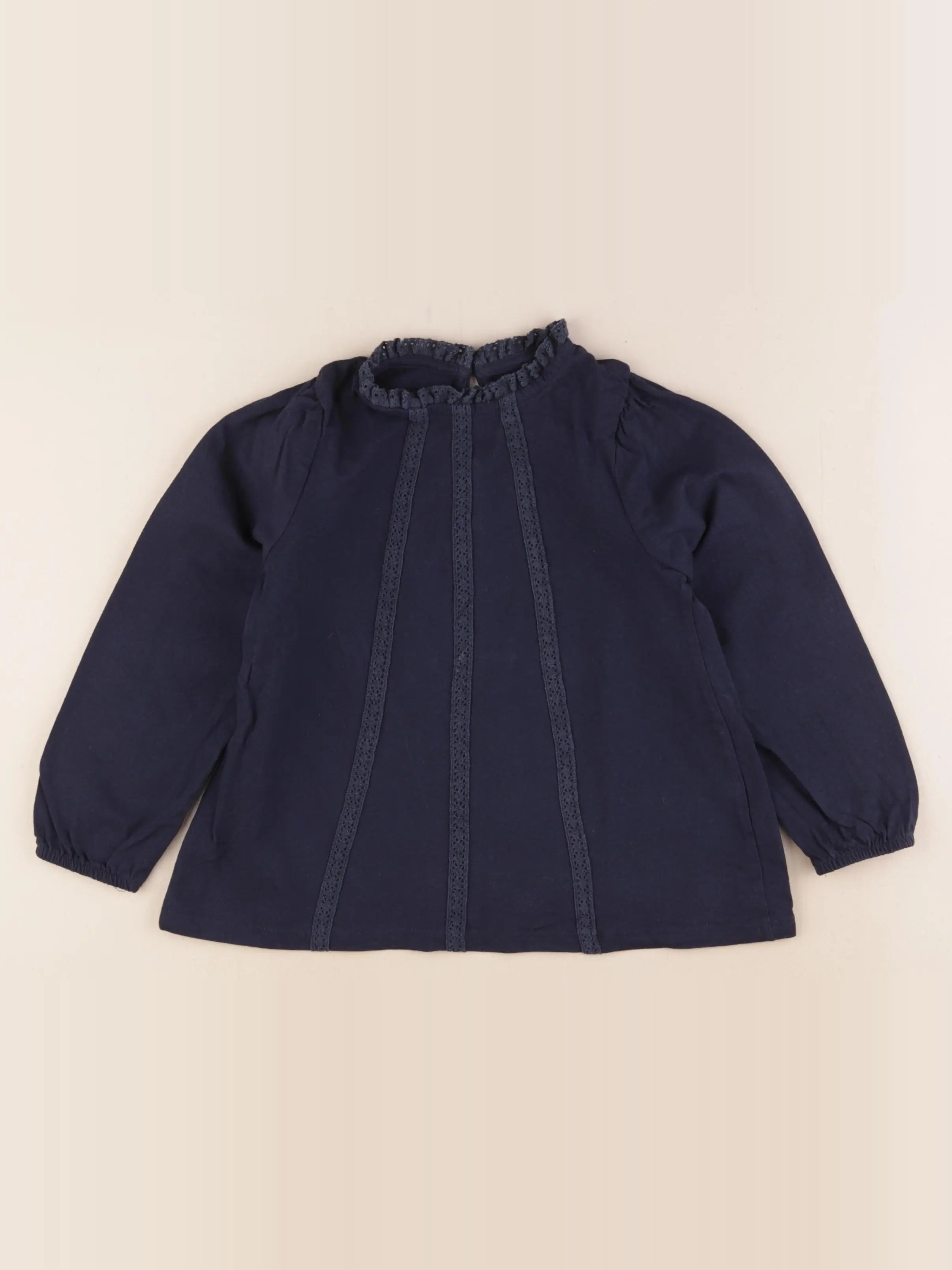 Vertbaudet - tee-shirt bleu - 6 ans