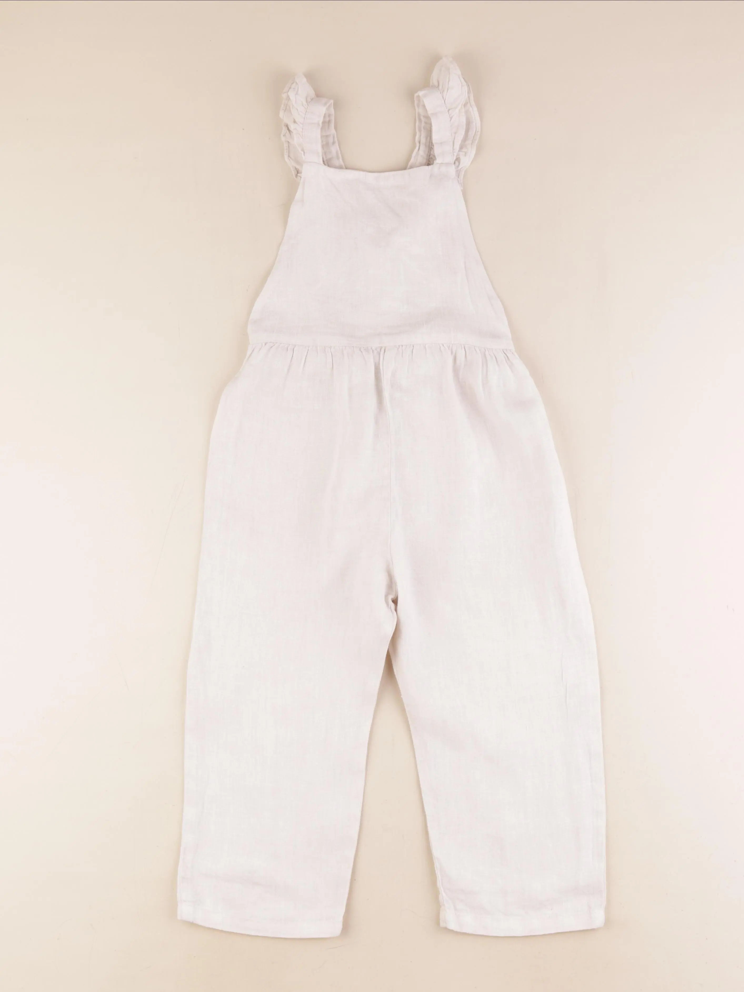 Zara - salopette beige - 4/5 ans
