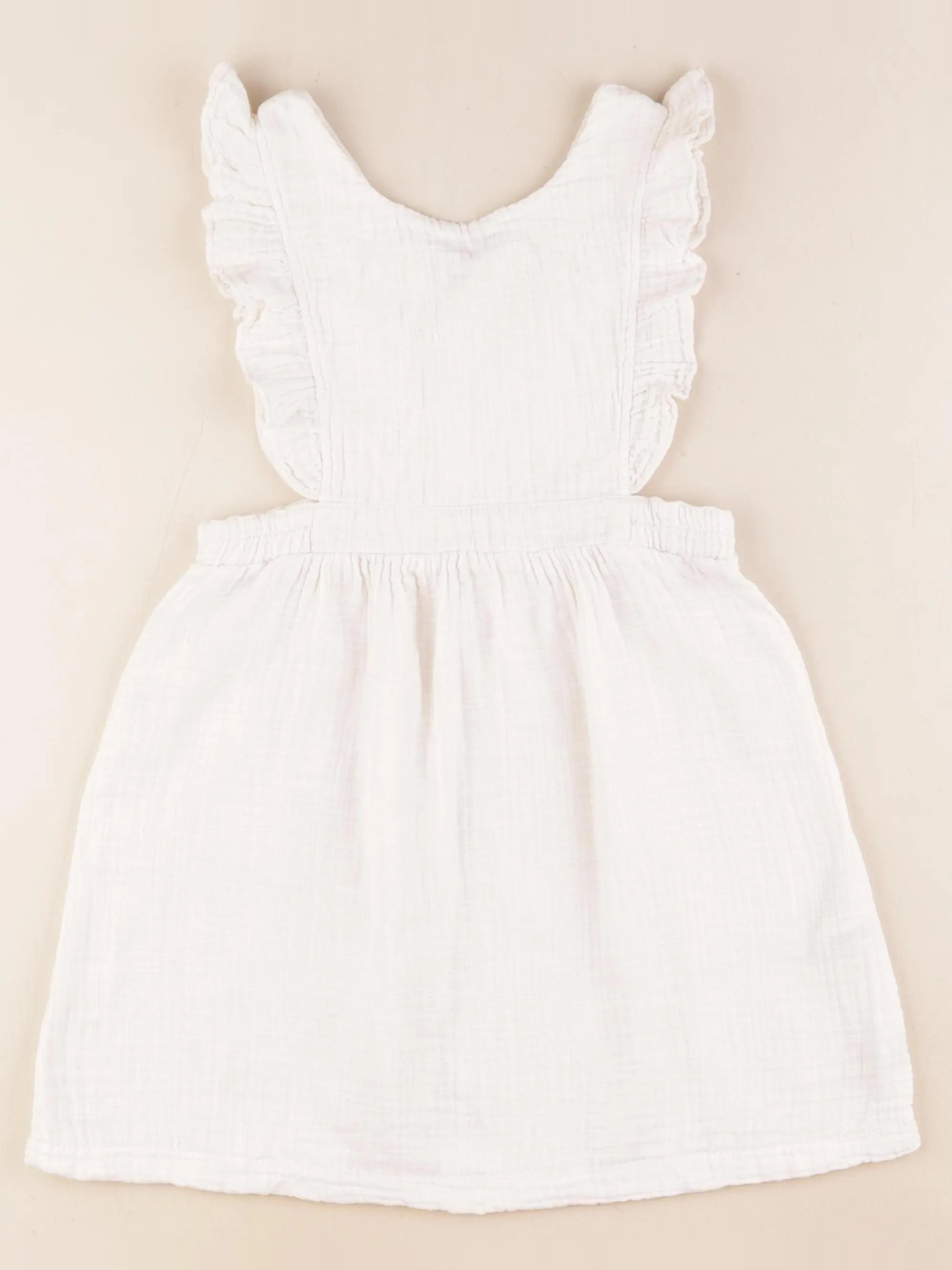 Zara - robe blanc - 5/6 ans