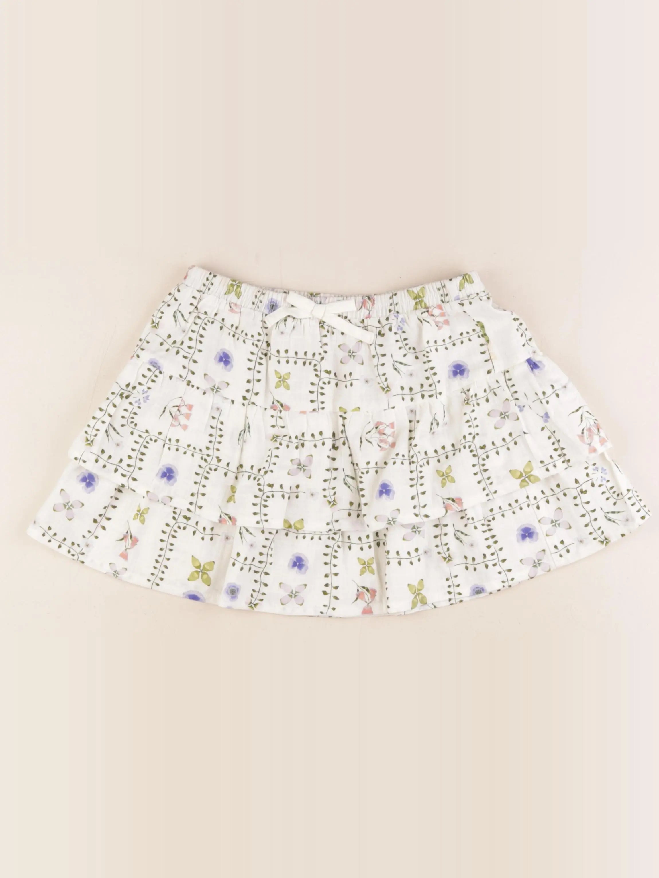 H&M - jupe multicolore - 9/10 ans