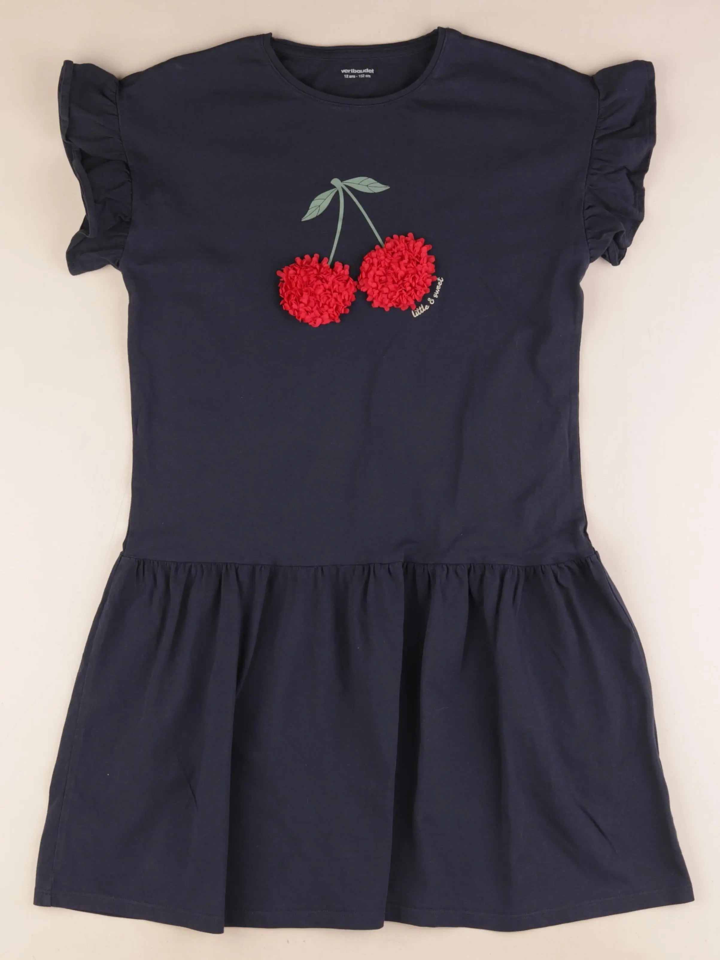 Vertbaudet - robe bleu - 12 ans