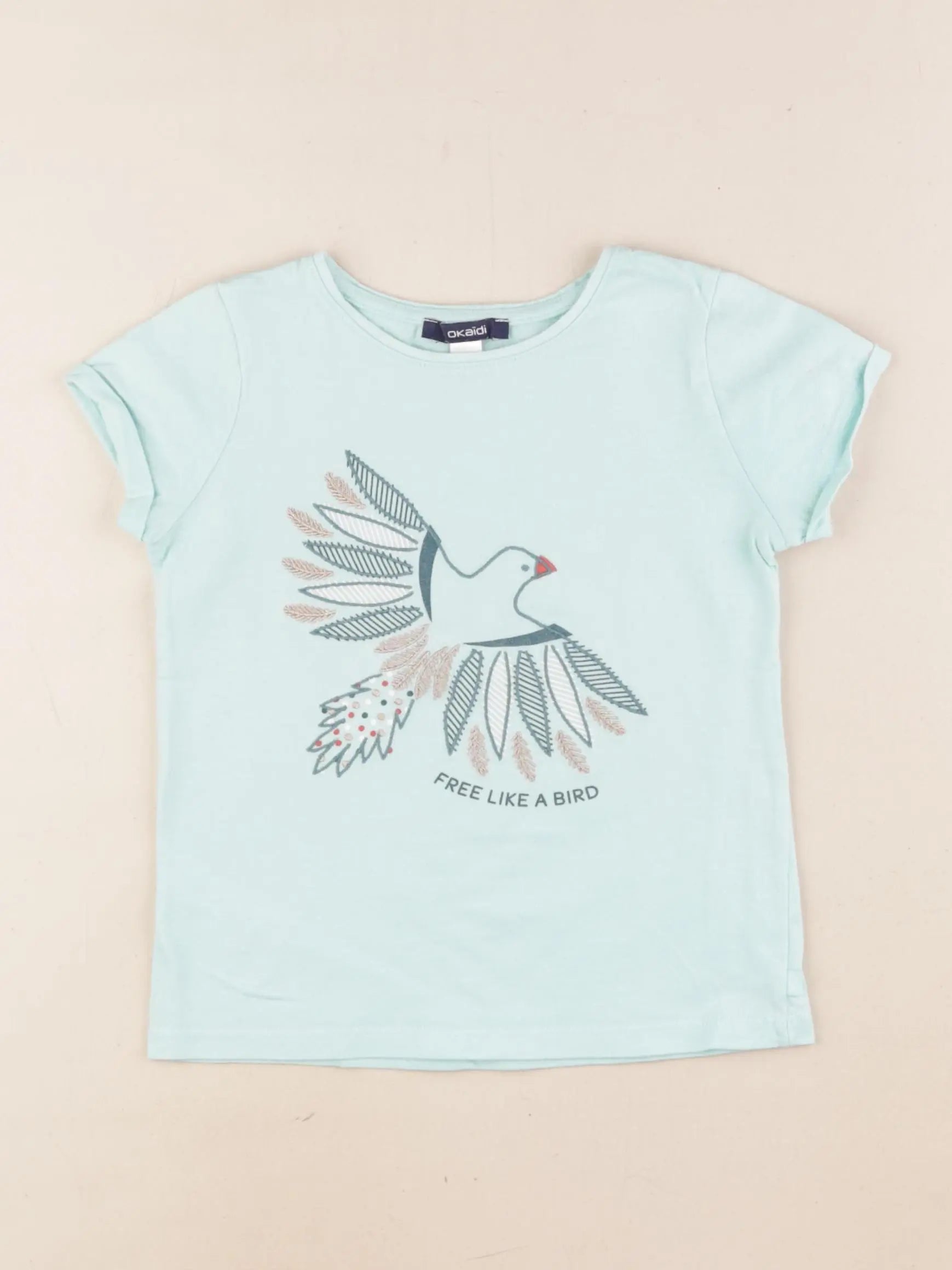 Okaidi - tee-shirt vert - 5 ans