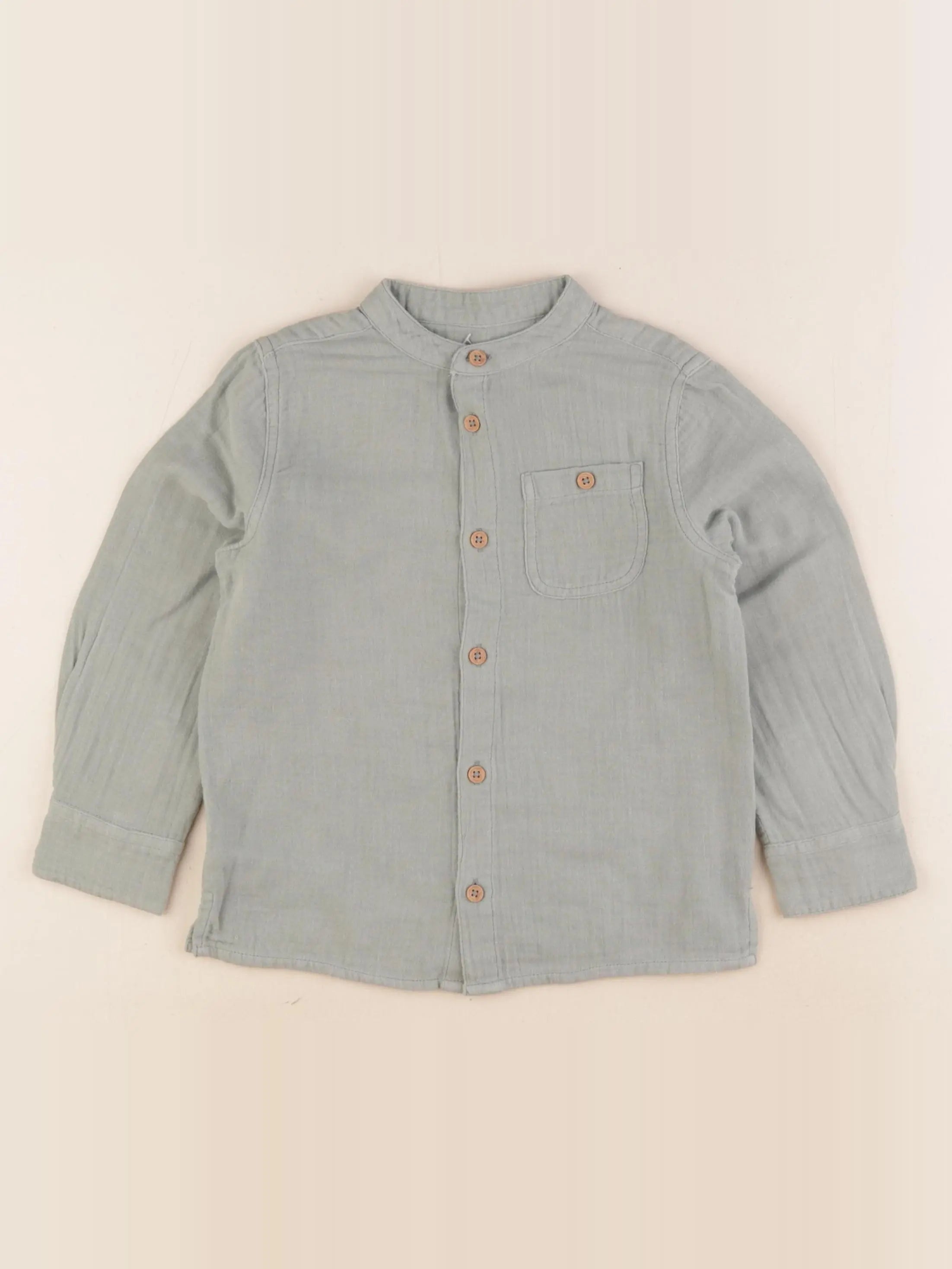 Monoprix - chemise vert - 3 ans