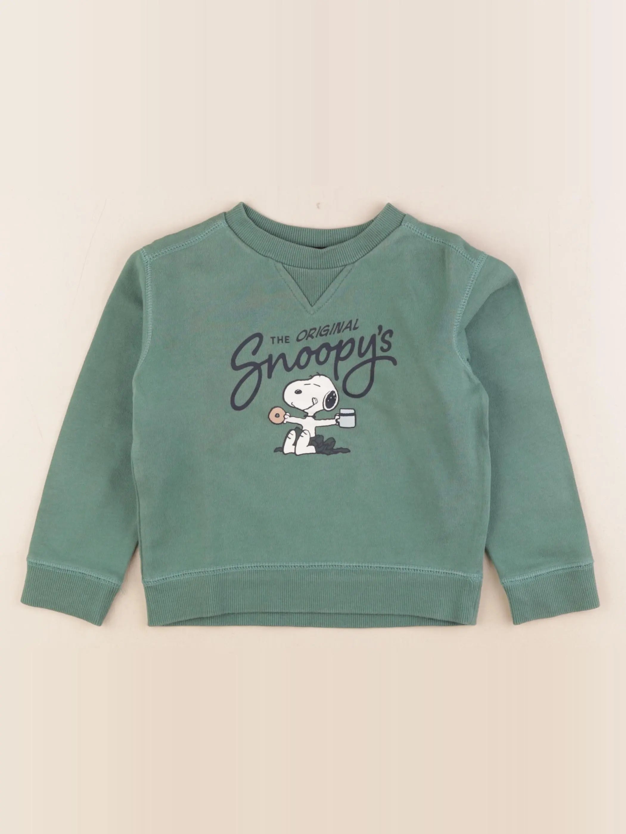 Cyrillus - sweat vert - 3 ans