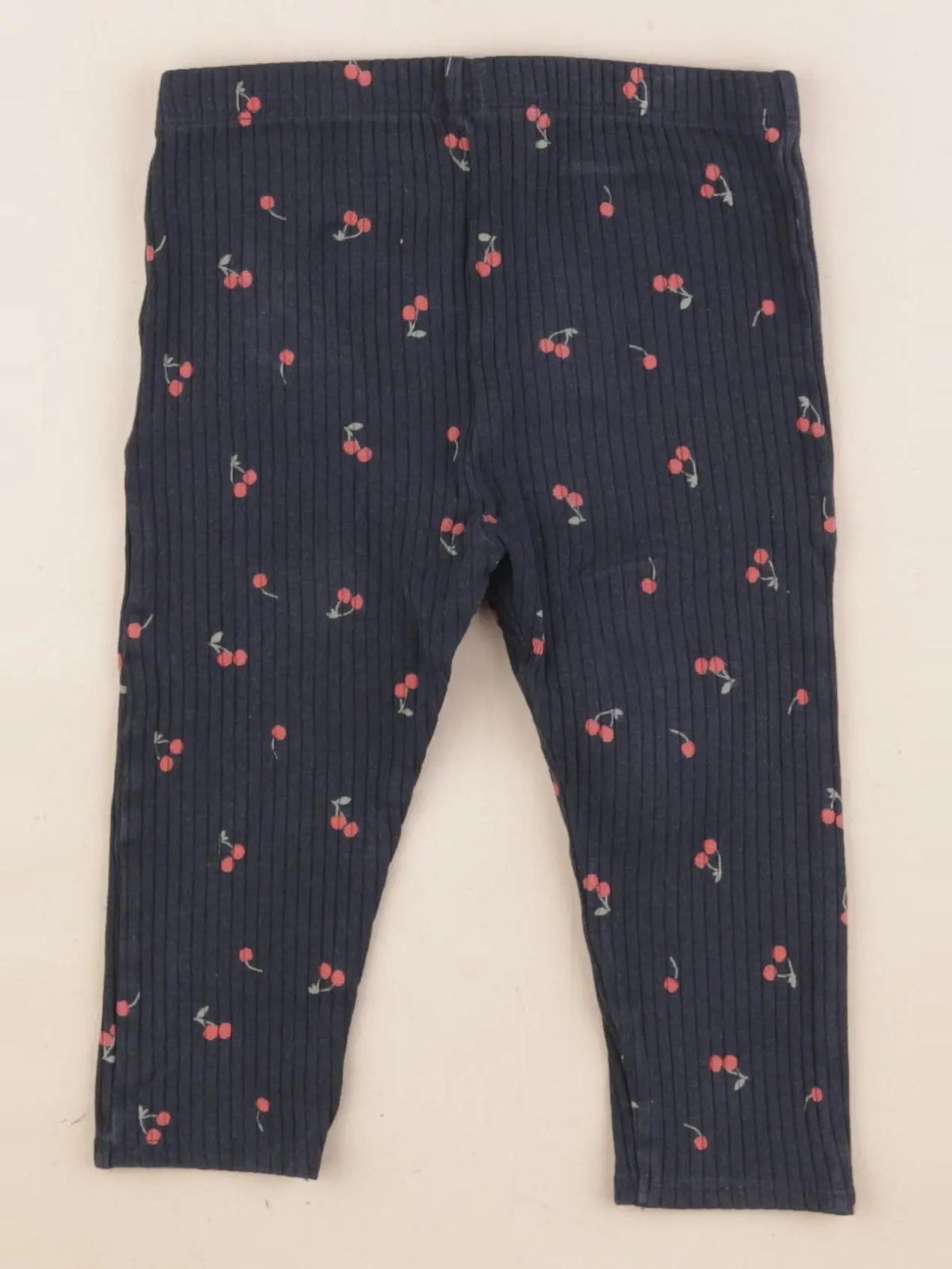 Vertbaudet - legging bleu - 18 mois
