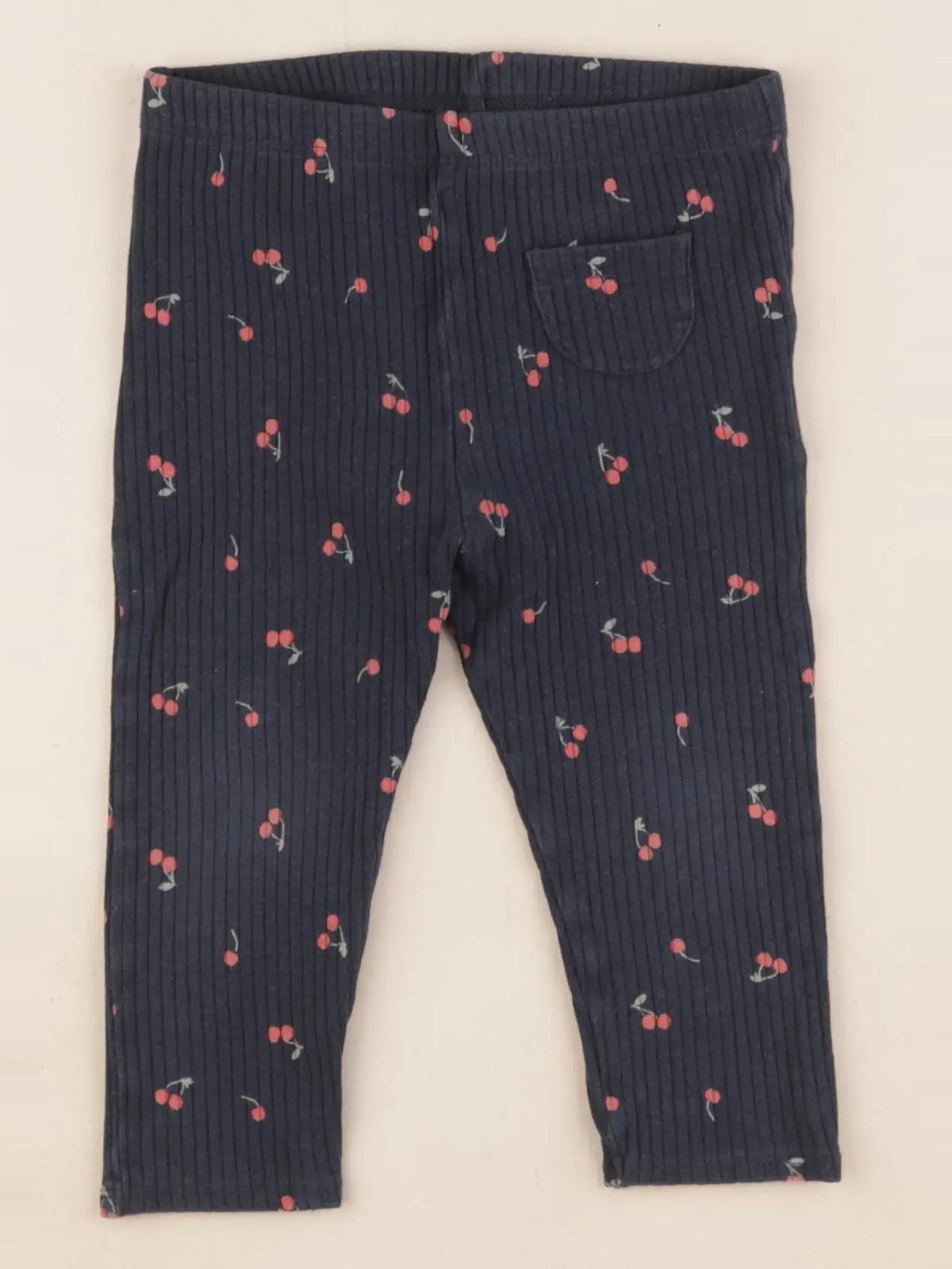 Vertbaudet - legging bleu - 18 mois