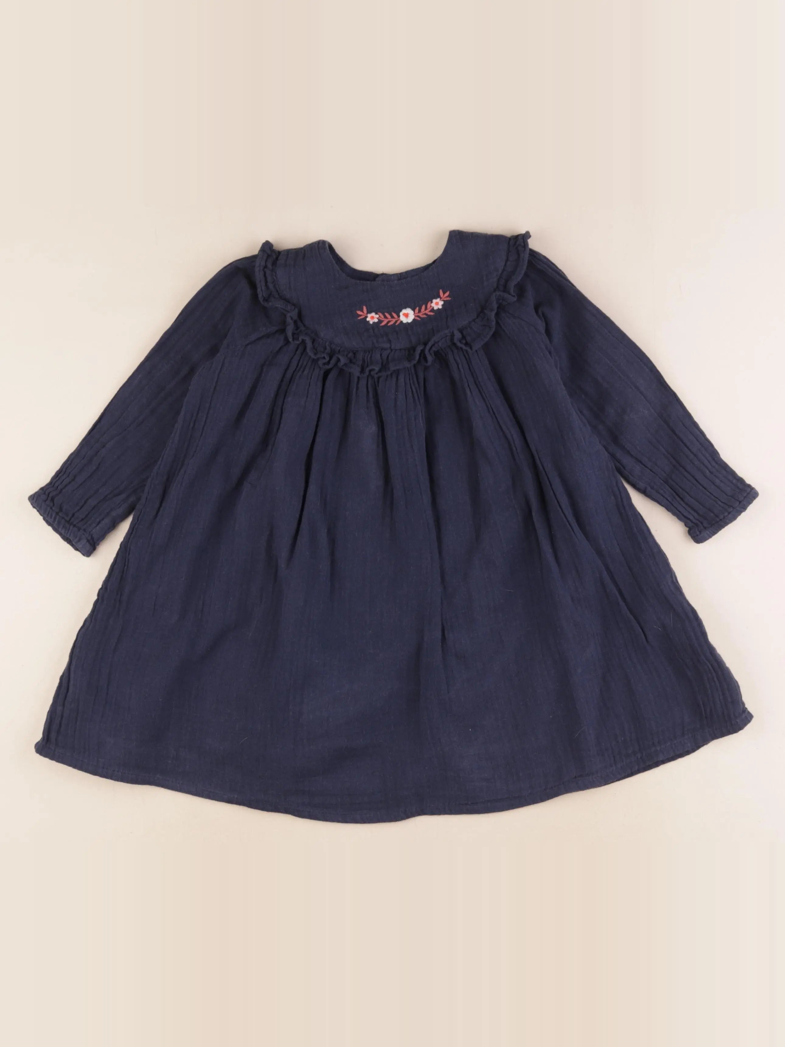 Boutchou - robe bleu - 24 mois