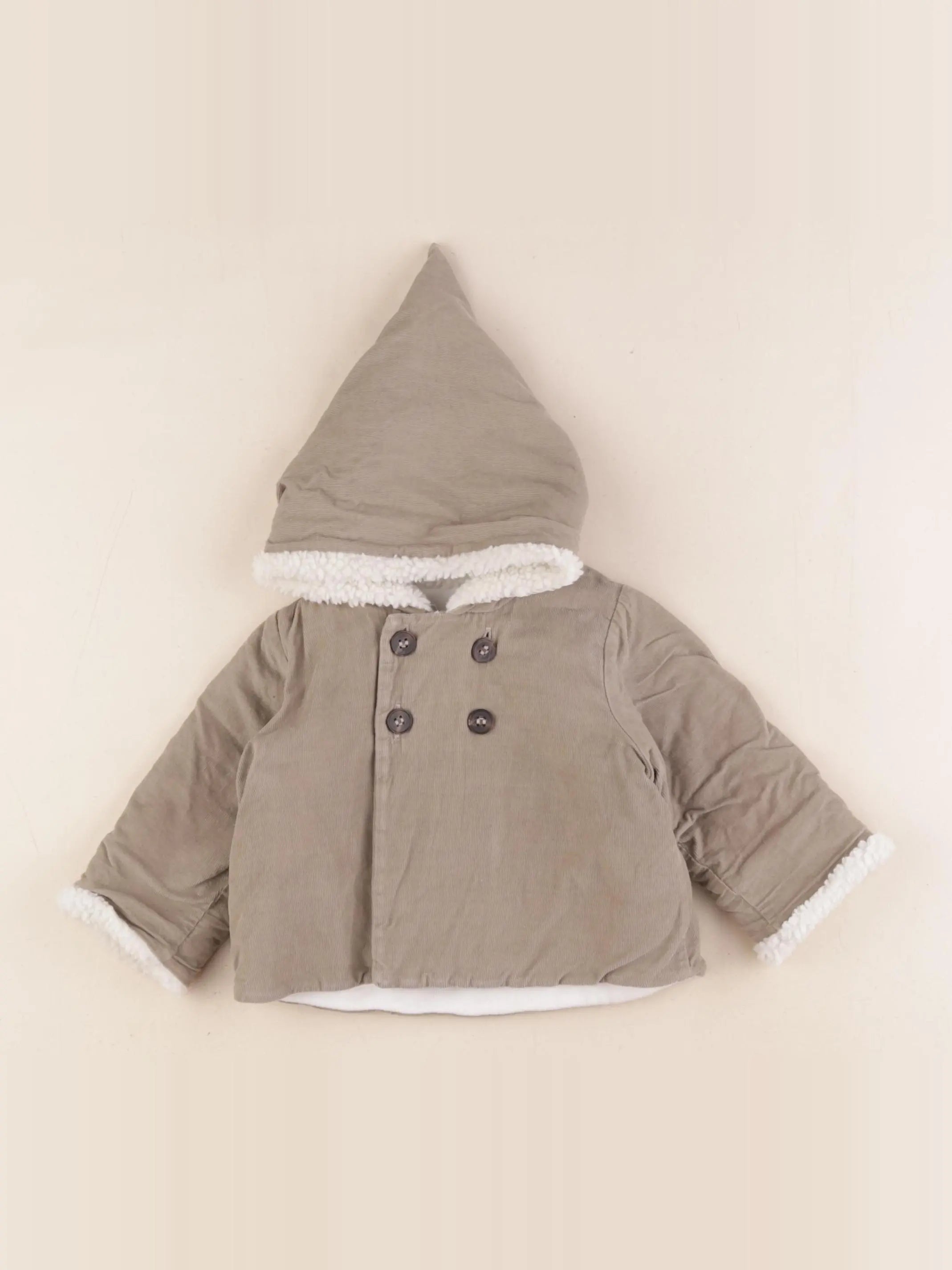Petit Bateau - veste gris - 3 mois