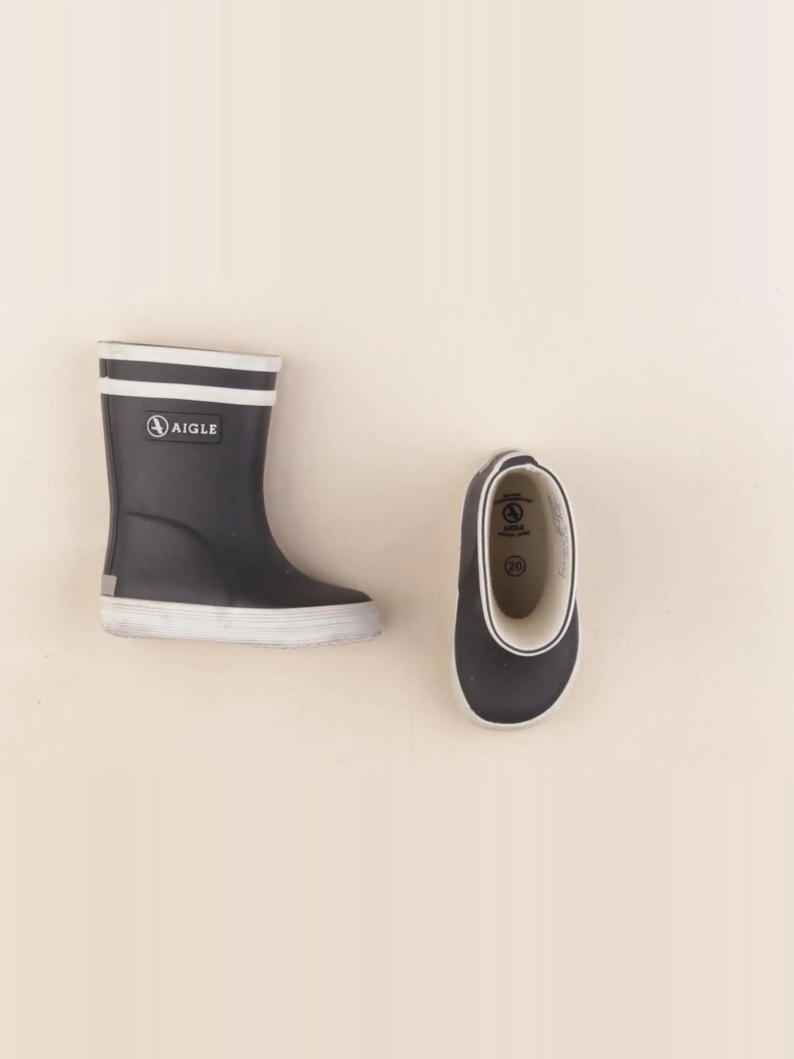 Aigle - bottes bleu - pointure 20