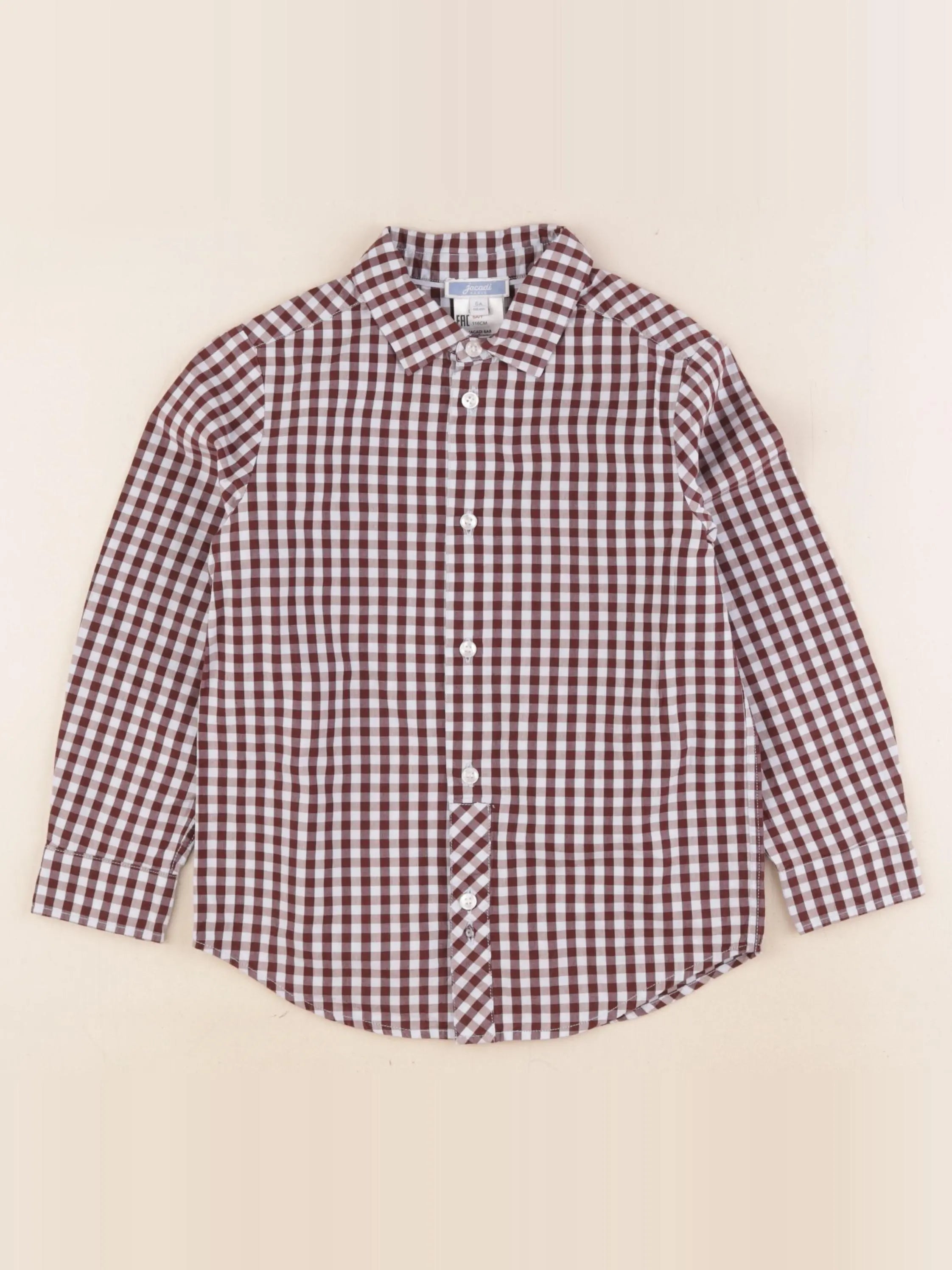 Jacadi - chemise marron - 6 ans