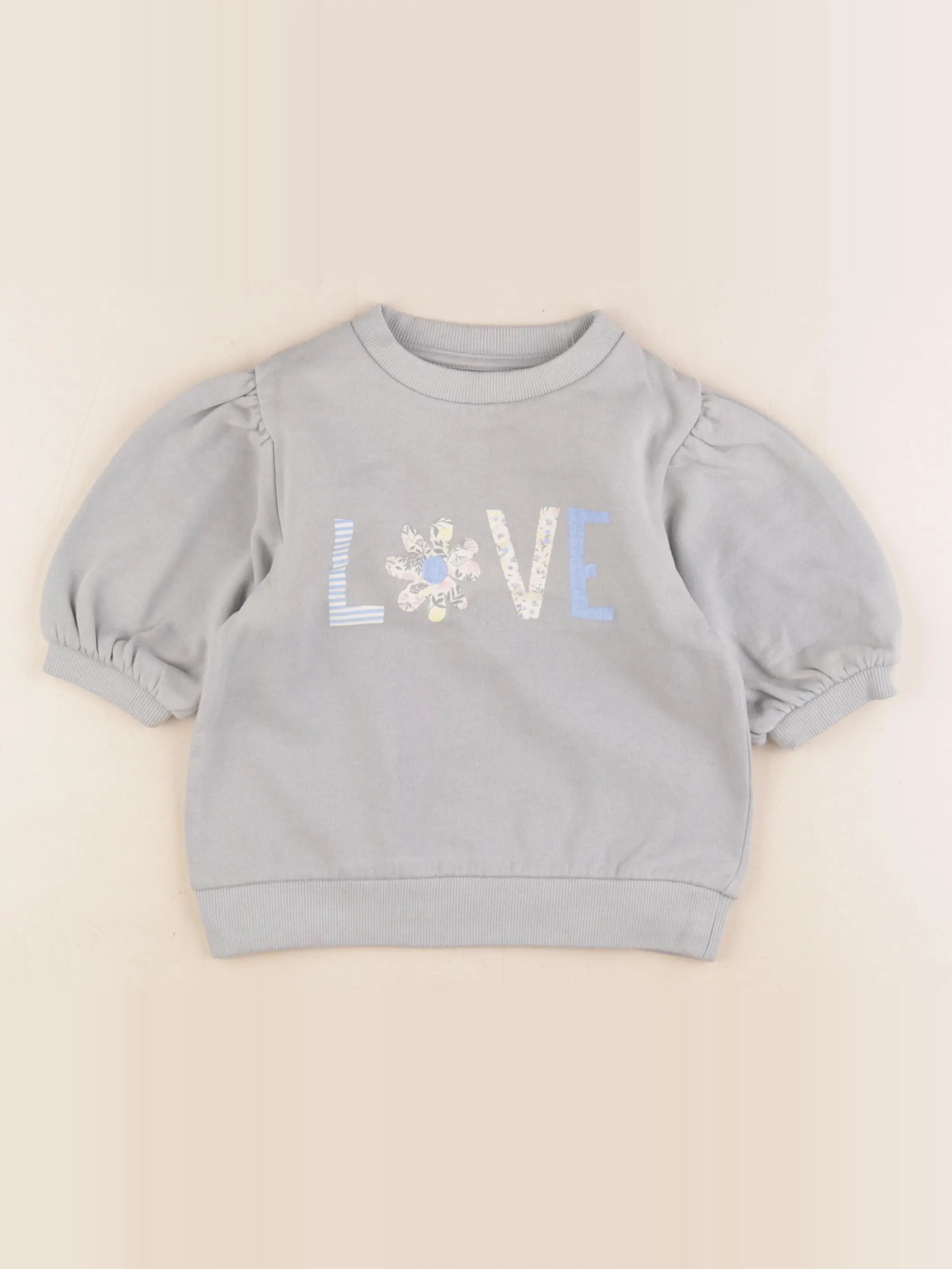 Vertbaudet - sweat vert - 5 ans