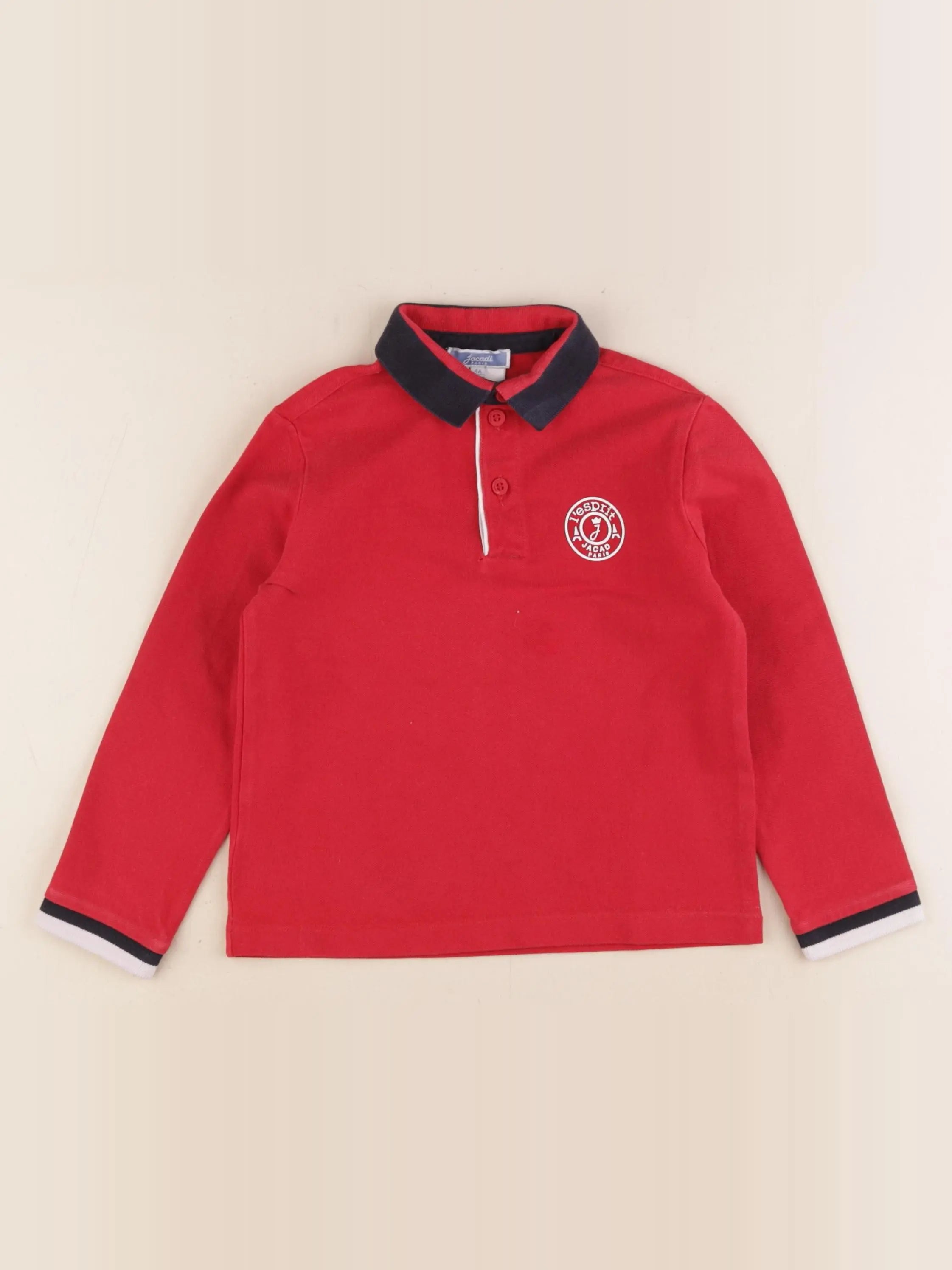 Jacadi - polo rouge - 4 ans