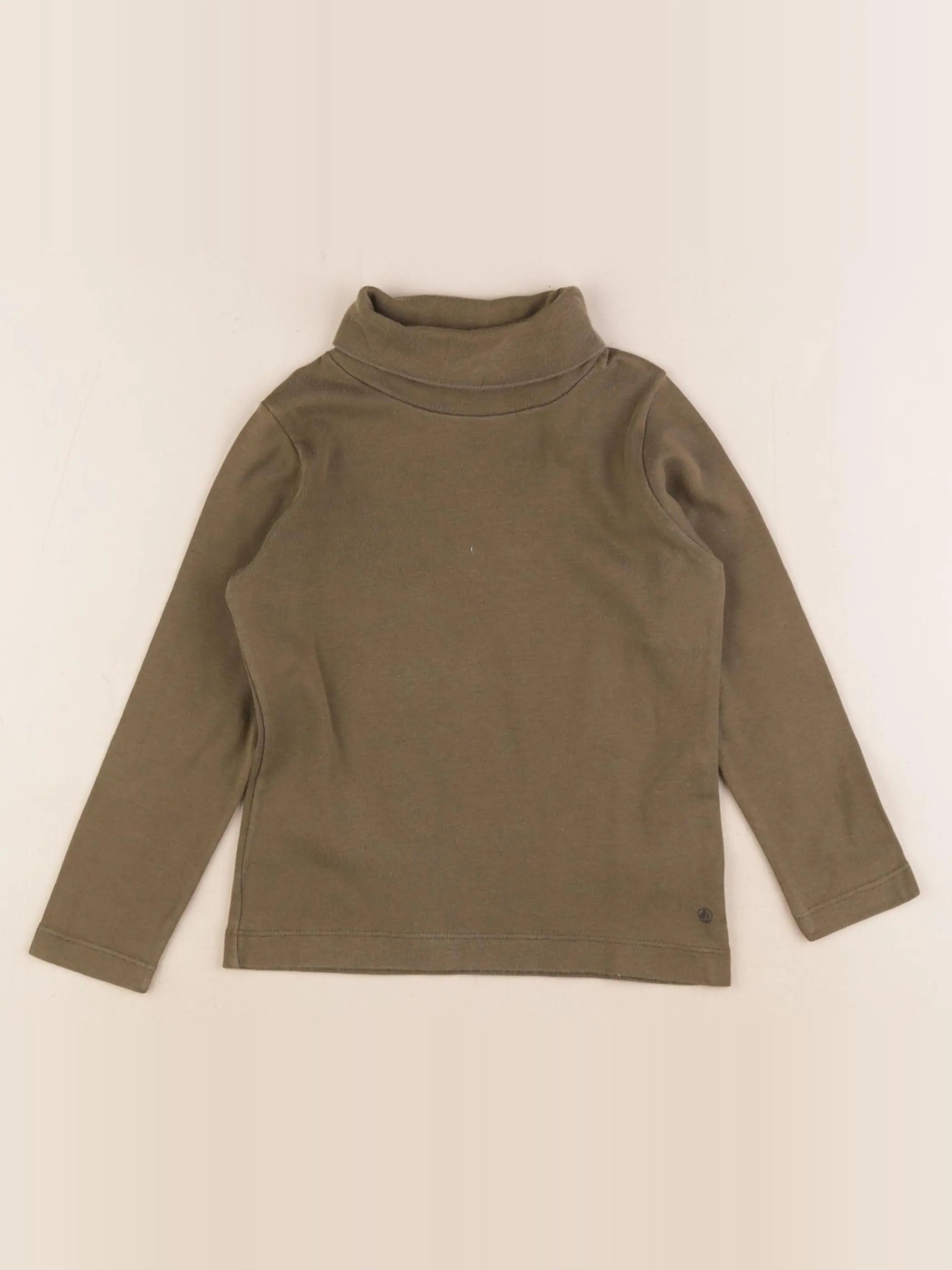 Petit Bateau - sous-pull vert - 3 ans