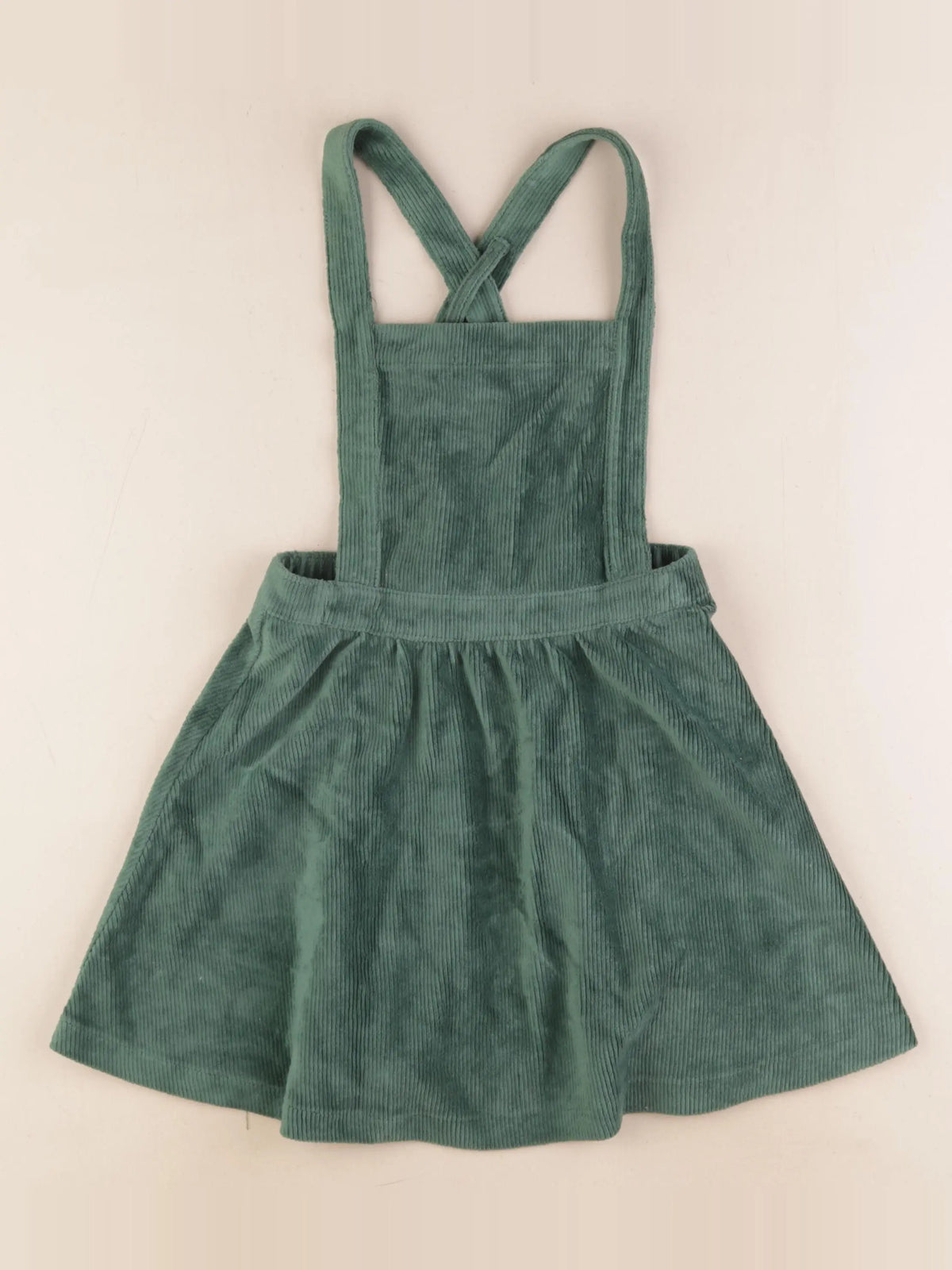 Vertbaudet - robe vert - 6 ans