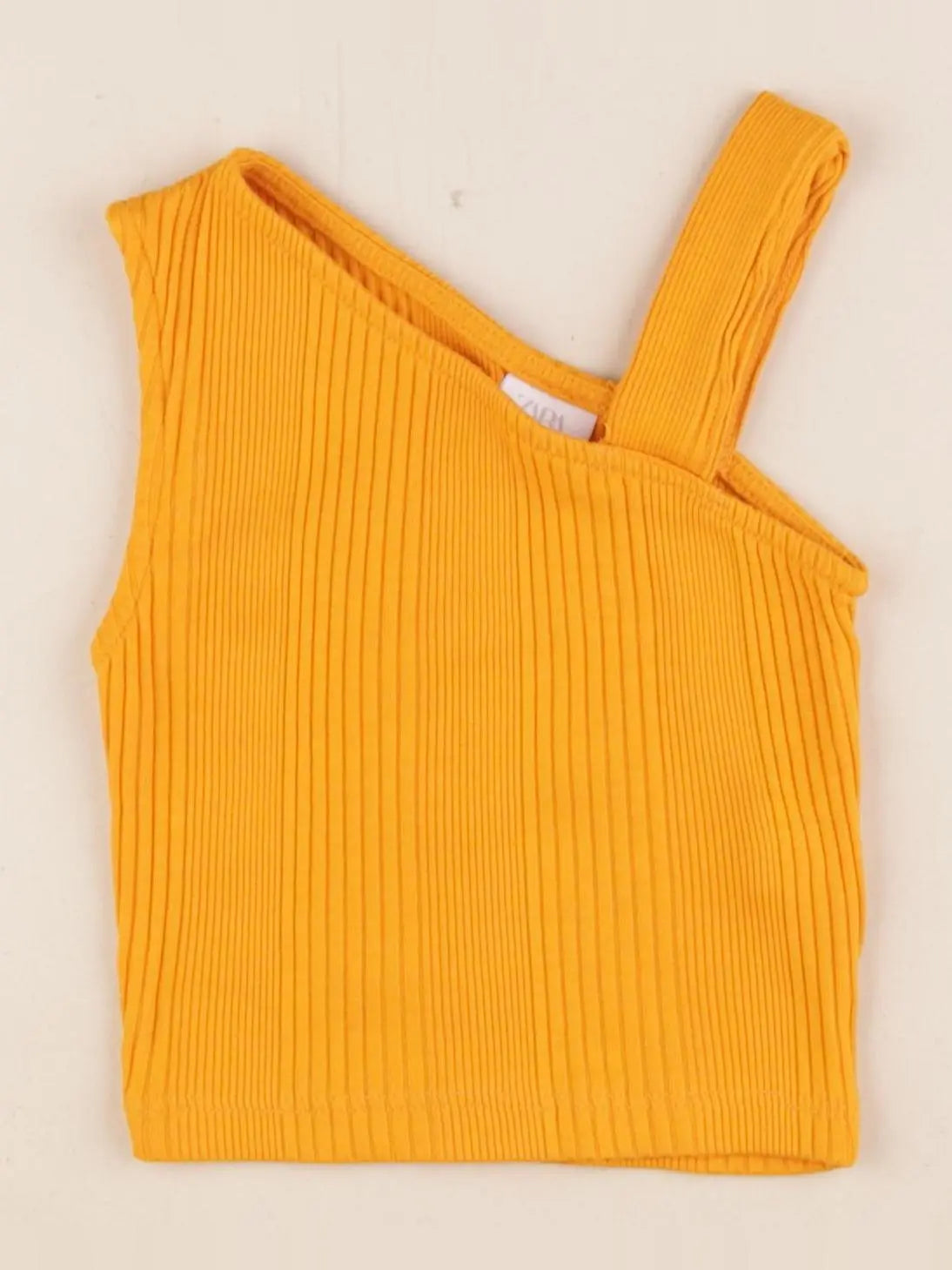 Zara - débardeur orange - 6/7 ans