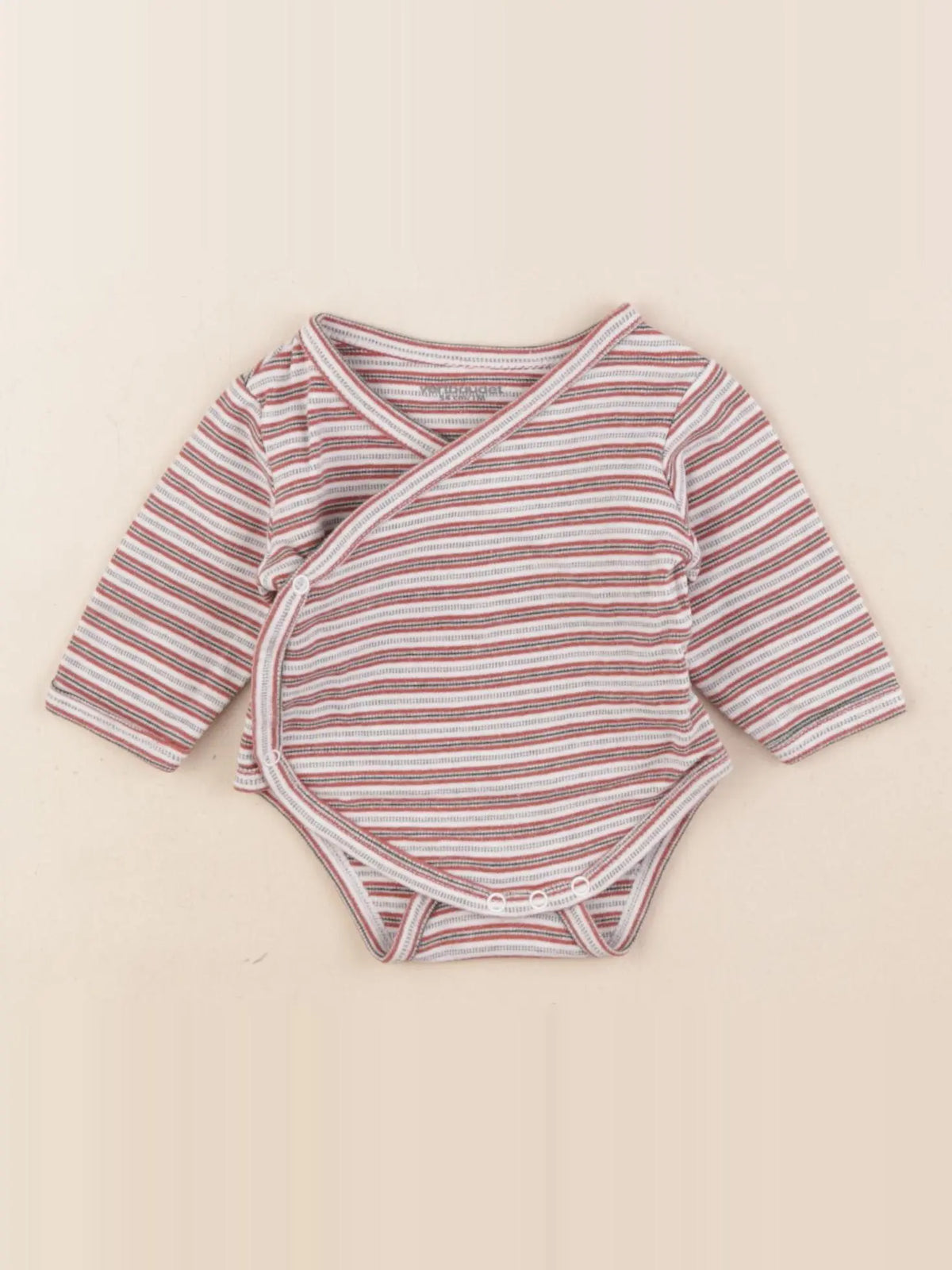 Vertbaudet - body multicolore - 1 mois