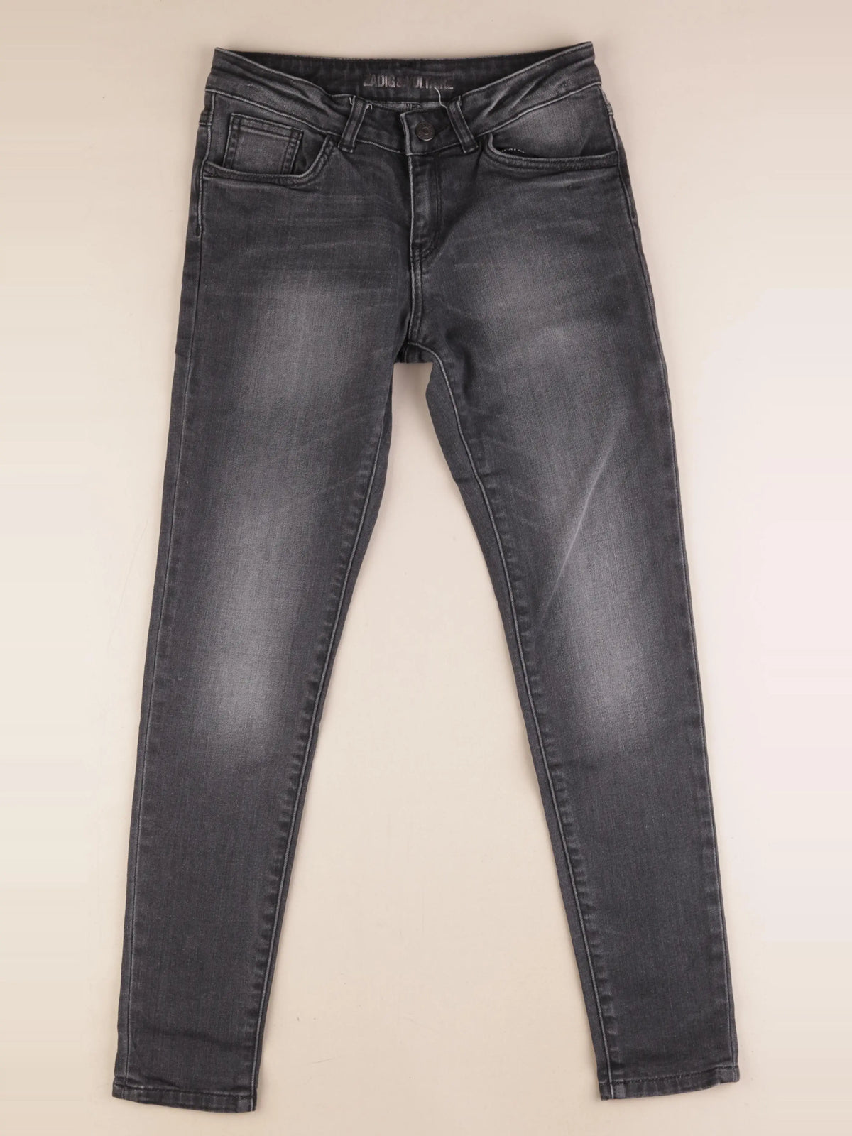 Zadig & Voltaire - jean gris - 12 ans