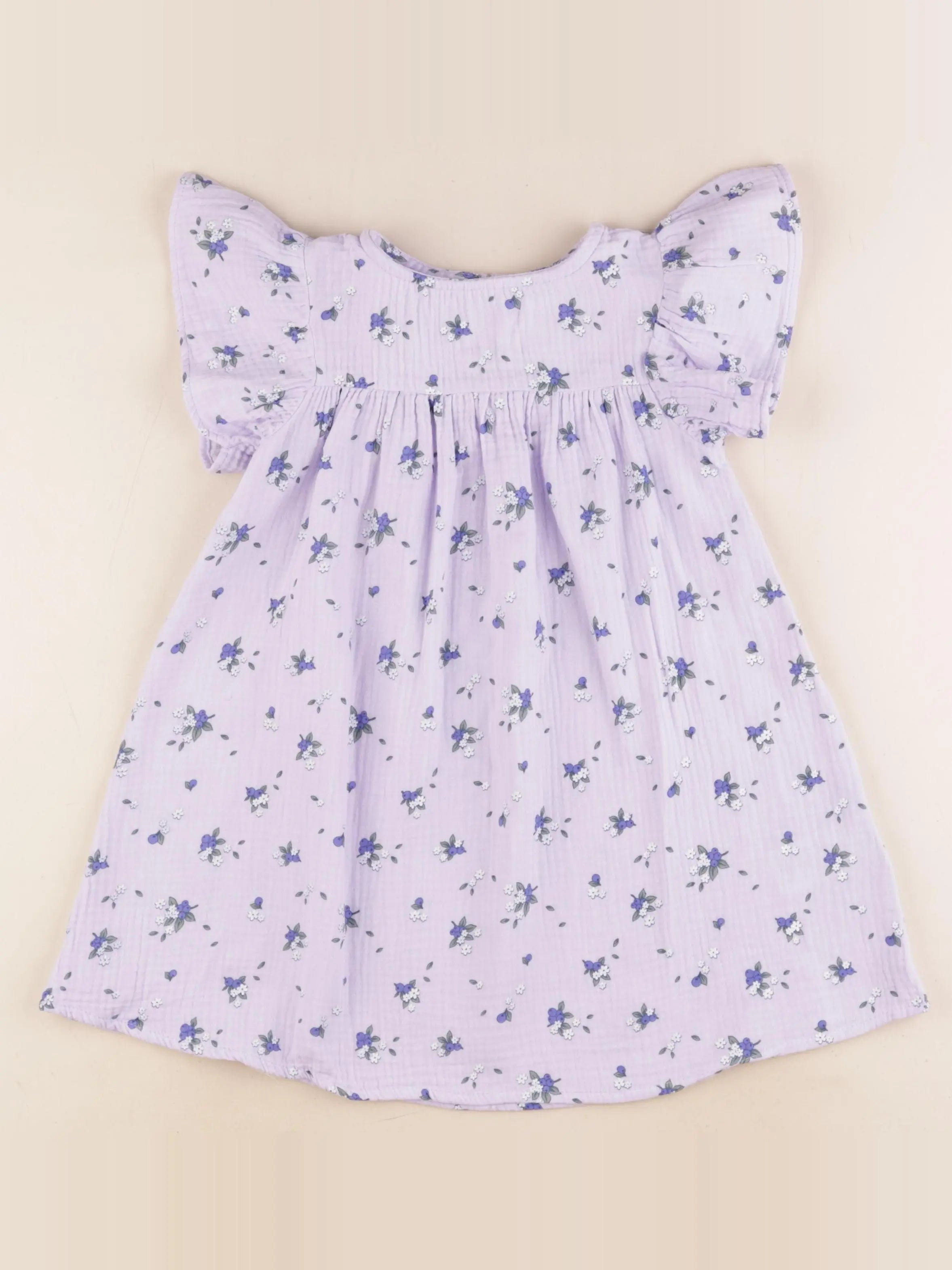 Vertbaudet - robe violet - 5 ans