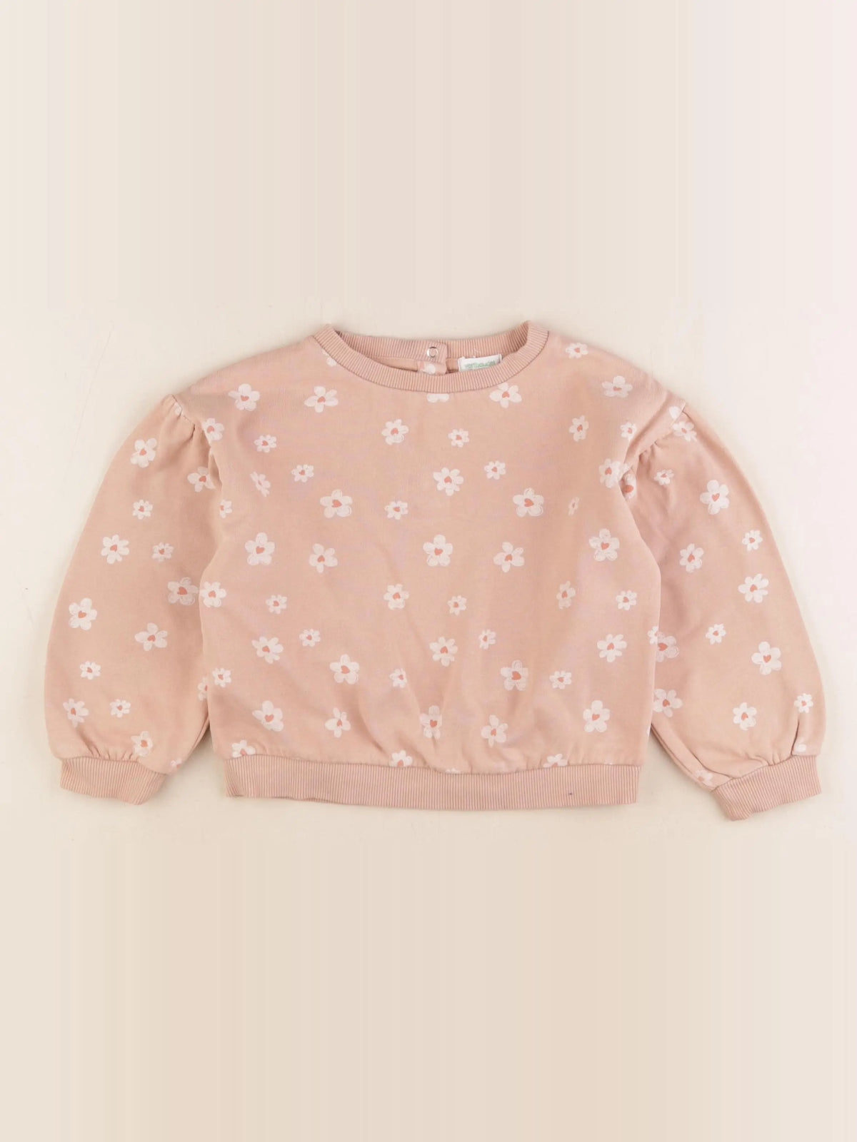 Vertbaudet - sweat rose - 36 mois