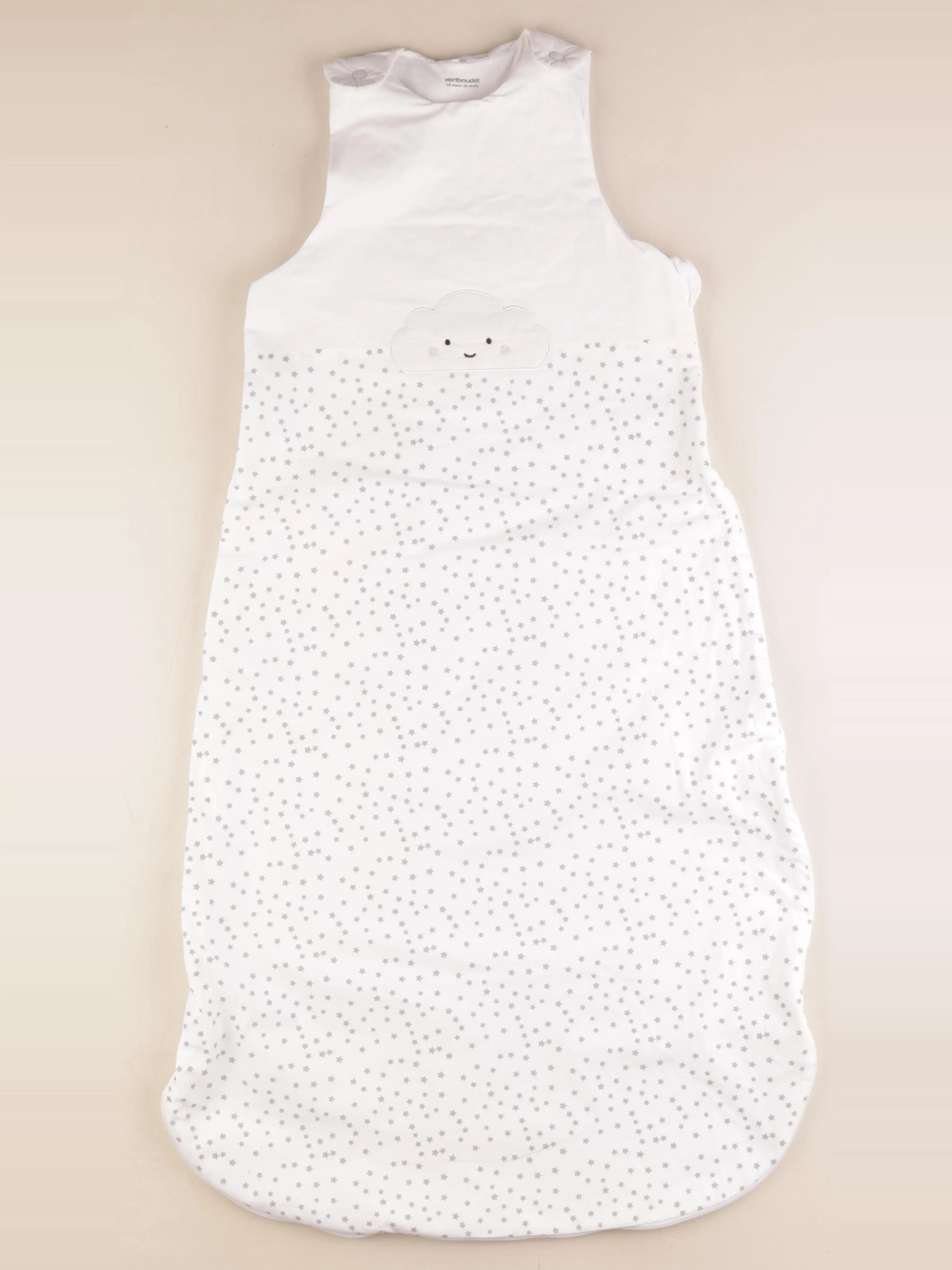 Vertbaudet - gigoteuse blanc - 18/36 mois