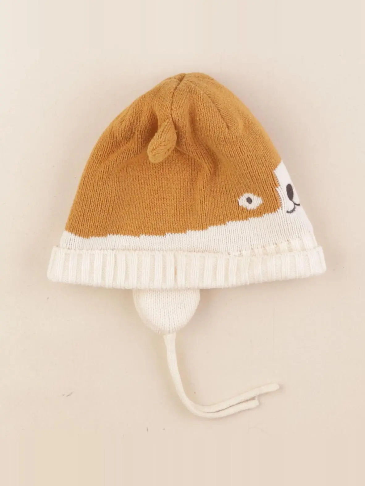 Vertbaudet - bonnet marron - 24/36 mois
