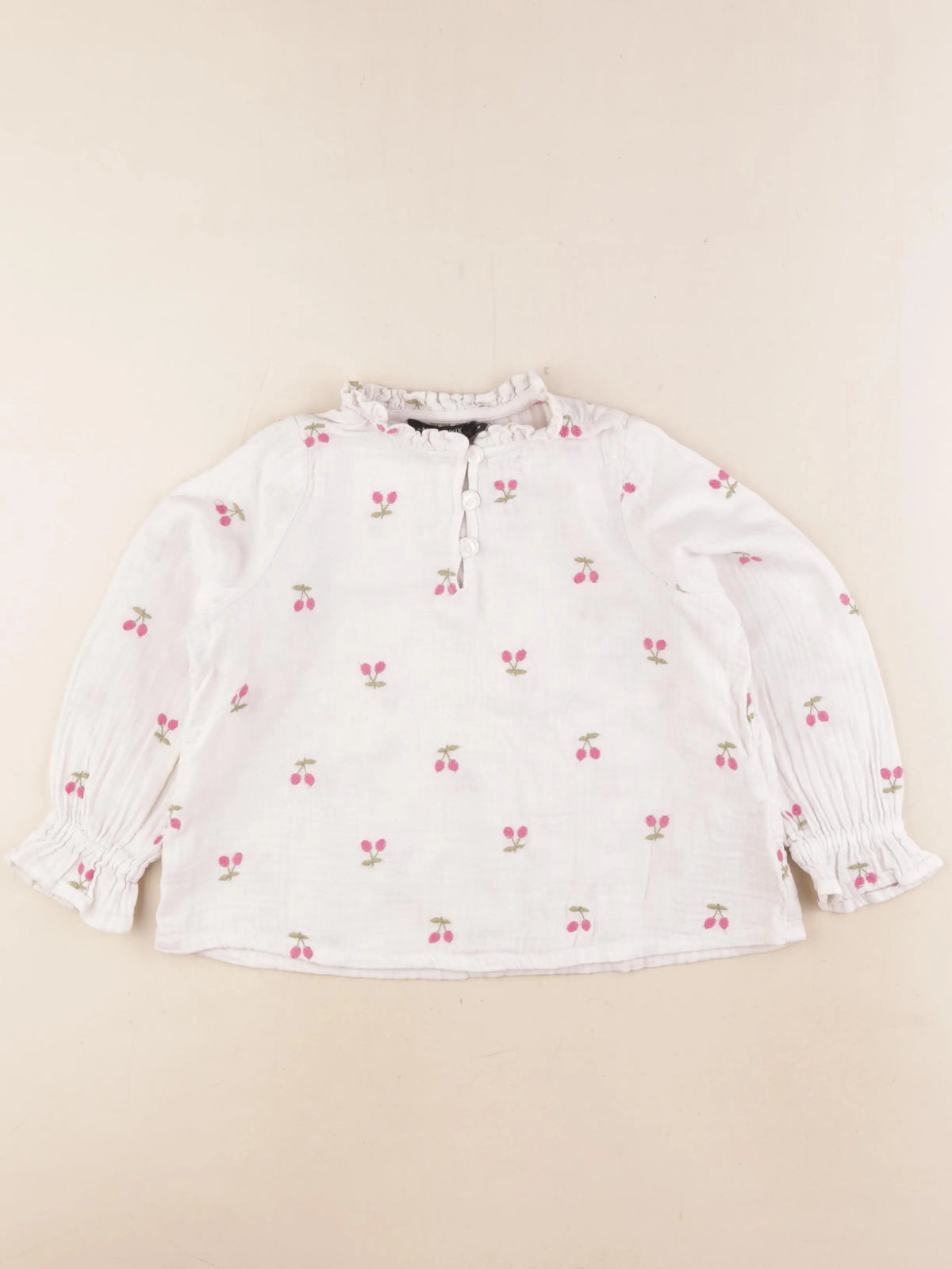 Monoprix - blouse multicolore - 5 ans