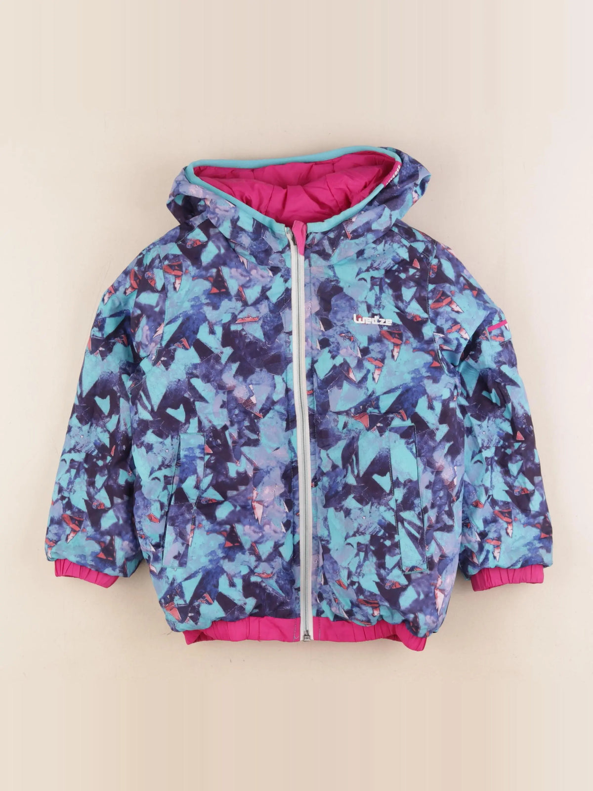 Decathlon ski - manteau de ski rose - 4 ans