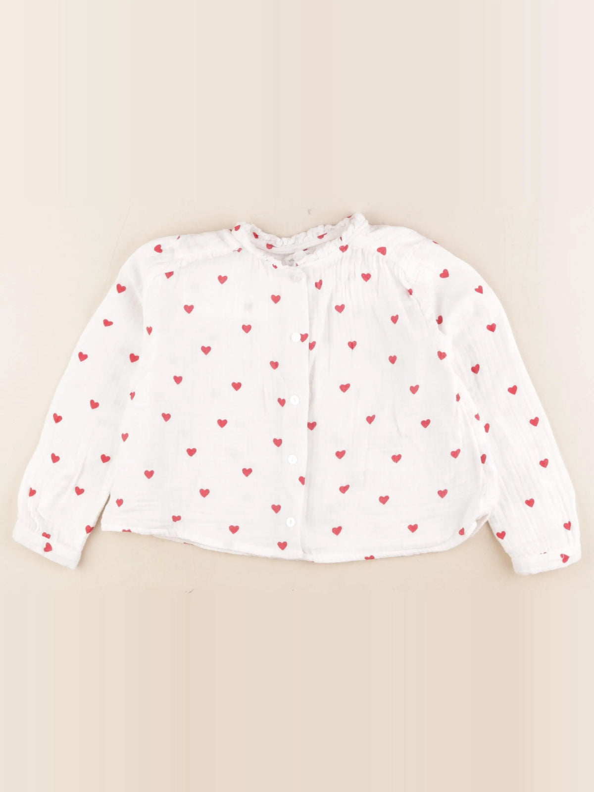 Vertbaudet - blouse blanc - 4 ans