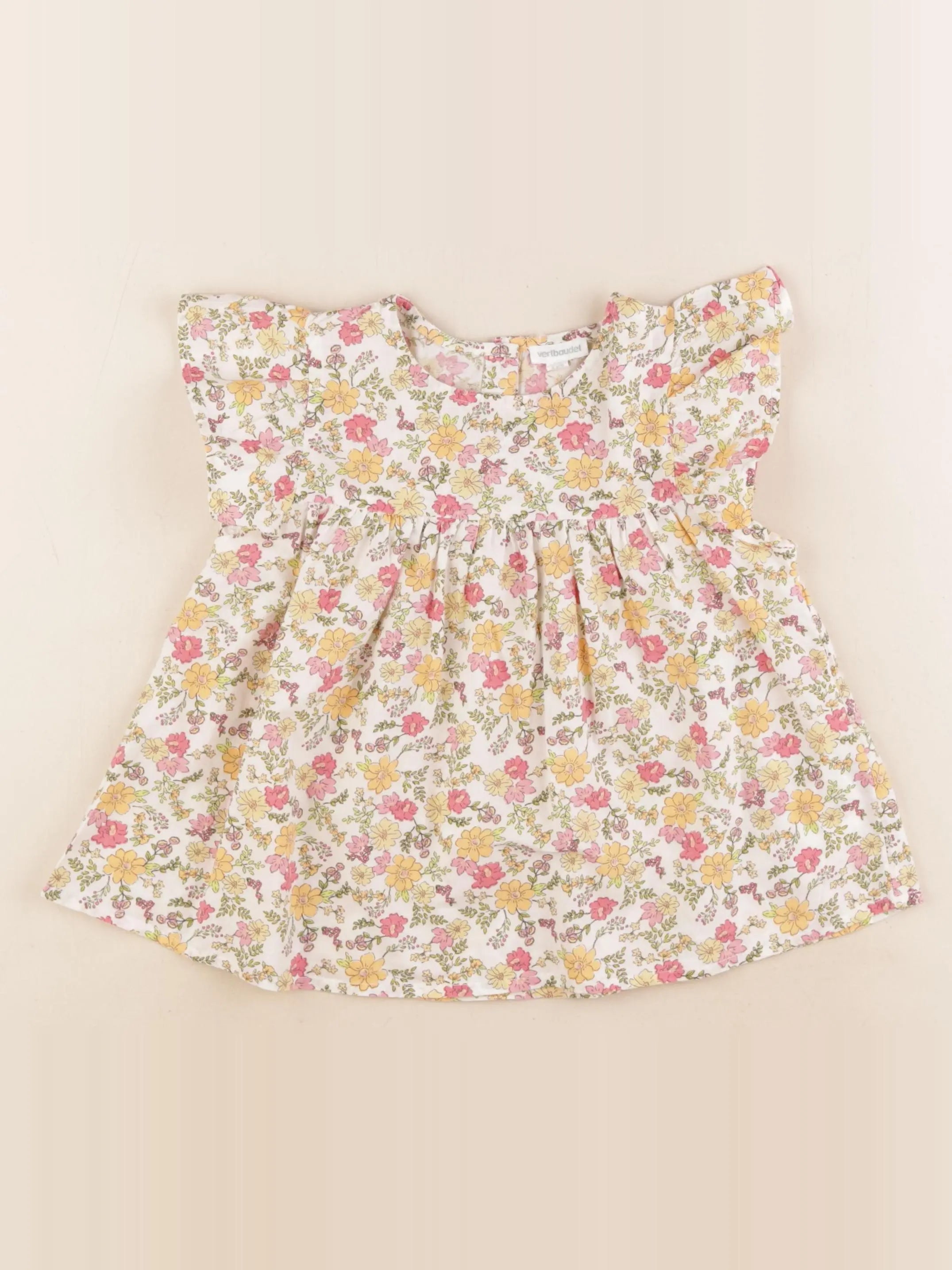 Vertbaudet - blouse multicolore - 6 ans