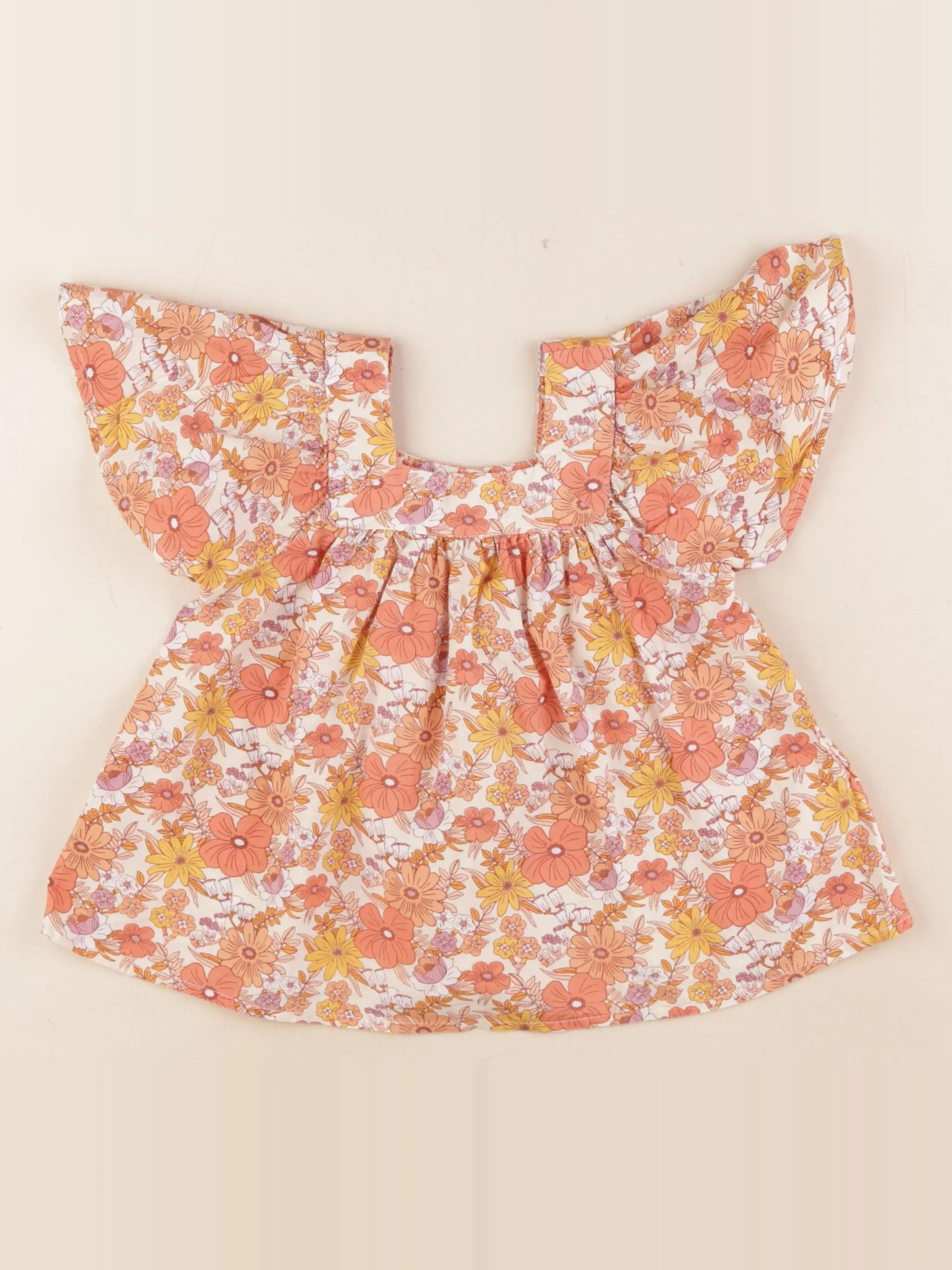 Vertbaudet - blouse multicolore - 4 ans