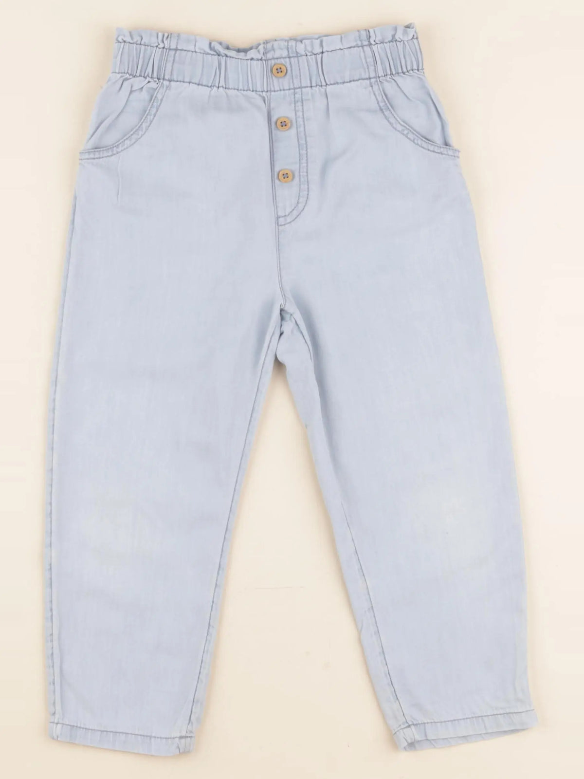 Boutchou - pantalon bleu - 36 mois